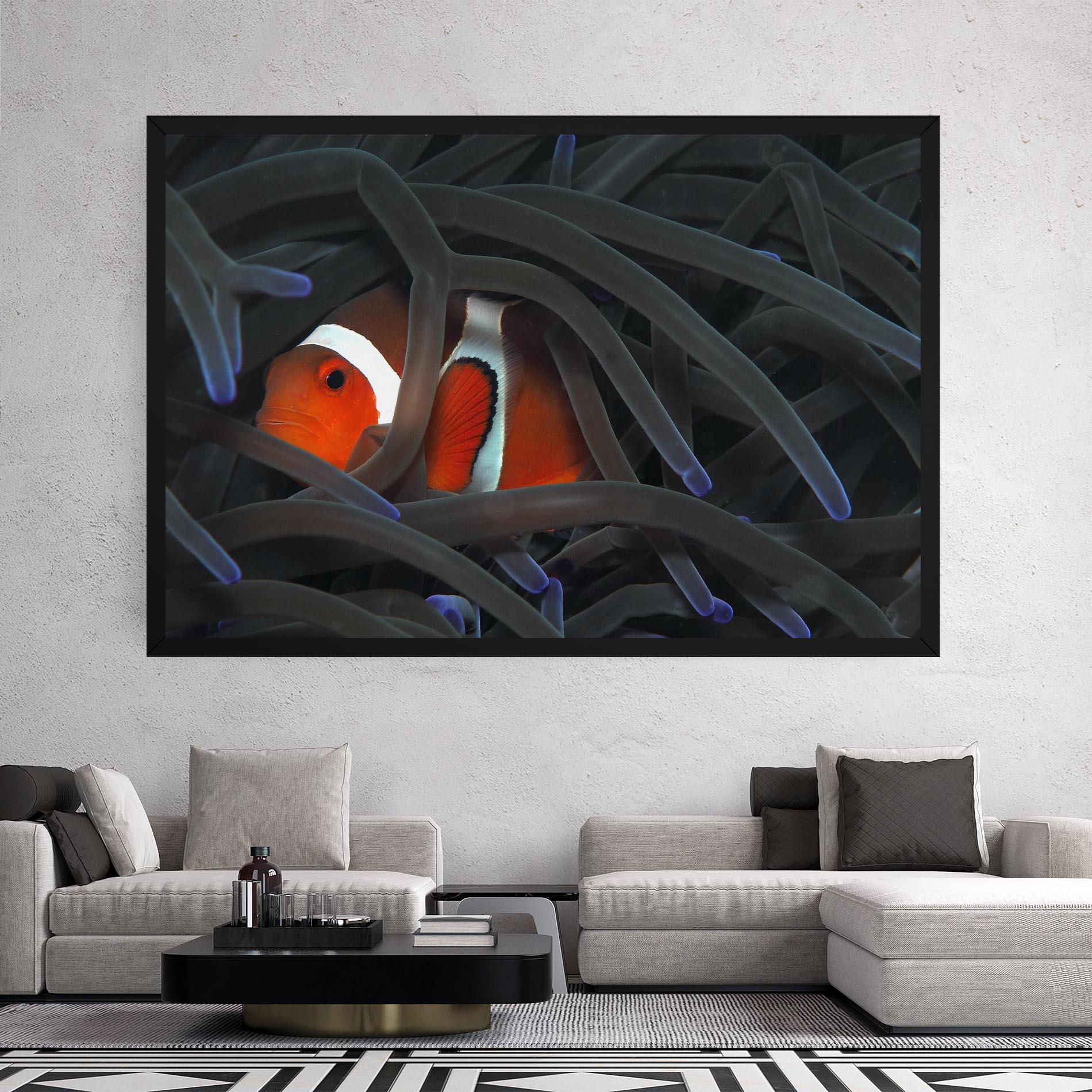 Tablou Canvas Nemo Hiding mockup 2