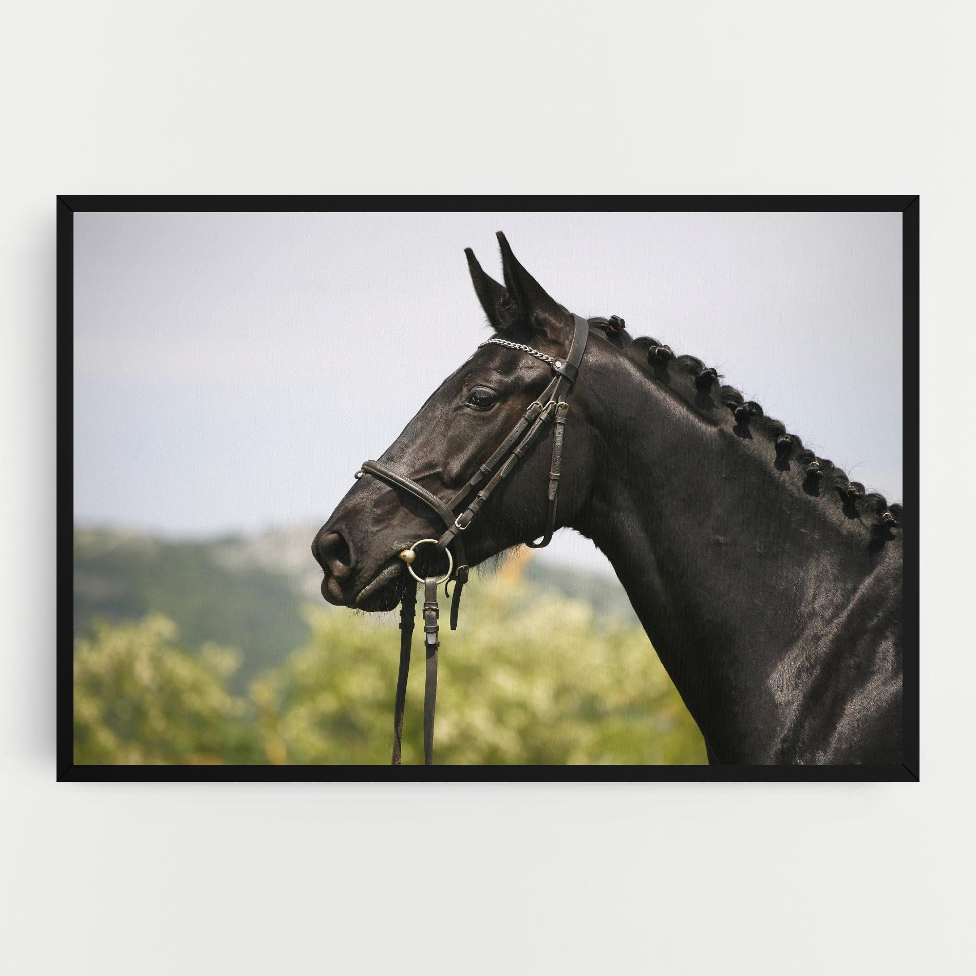 Tablou Canvas Big Ear Horse mockup 0