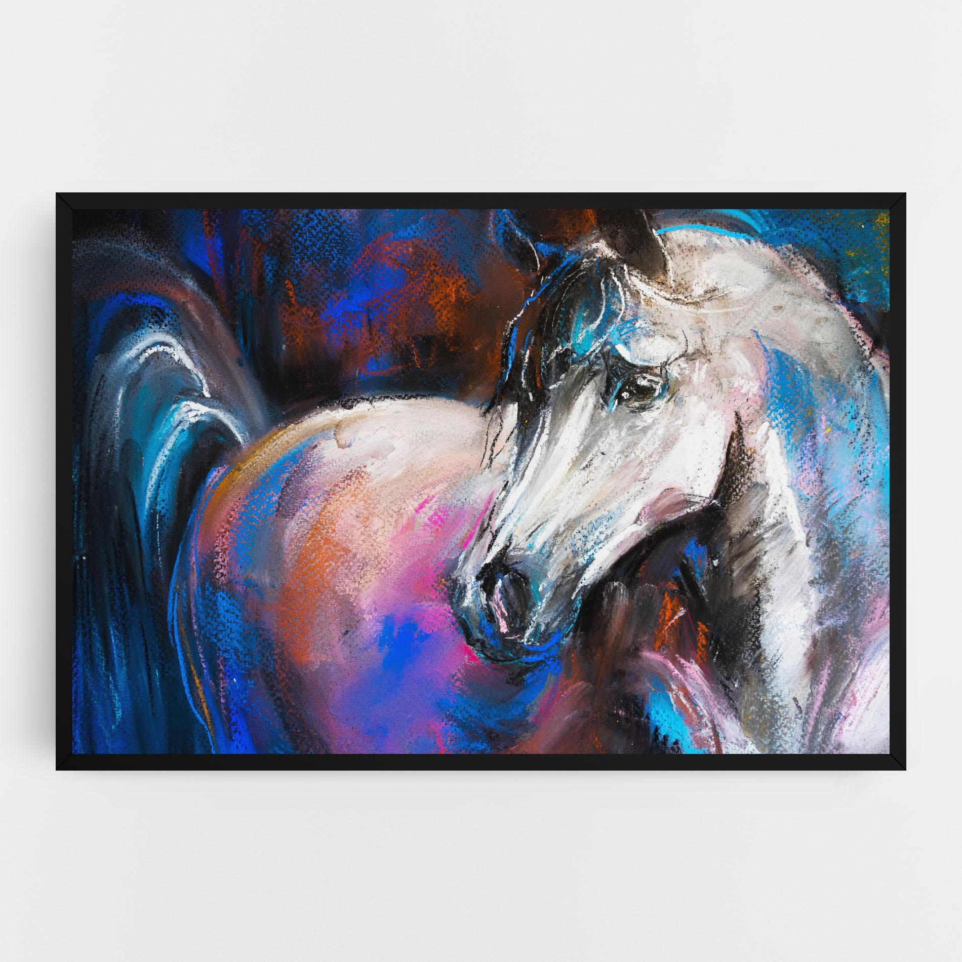 Tablou Canvas Shades Of Horse mockup 0