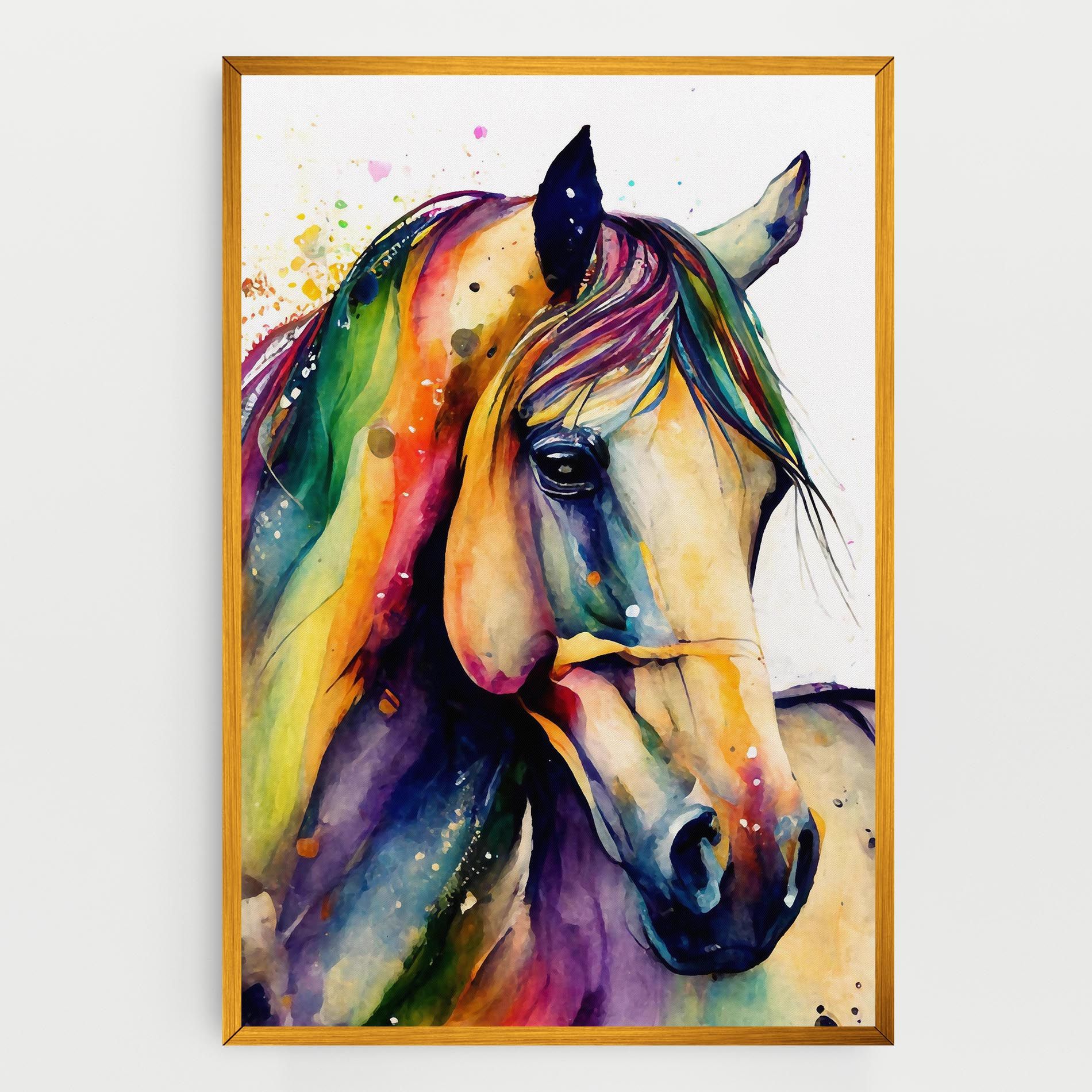 Colorful Horse mockup 0