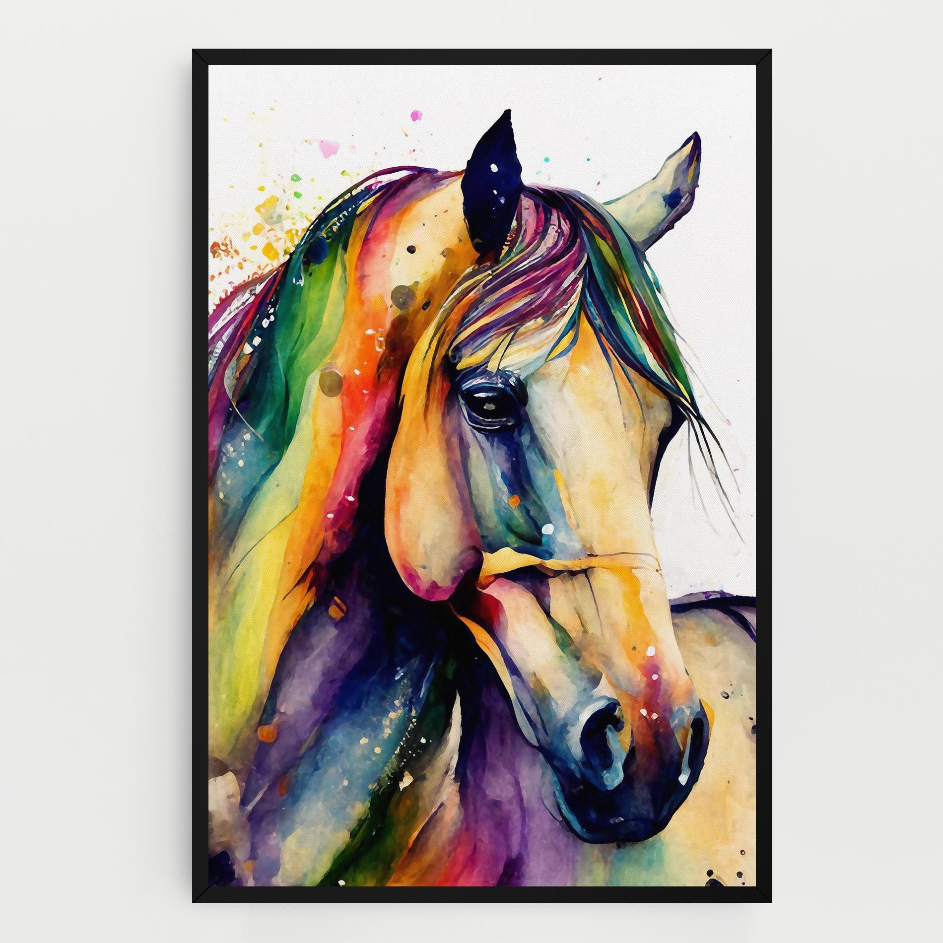 Colorful Horse mockup 0