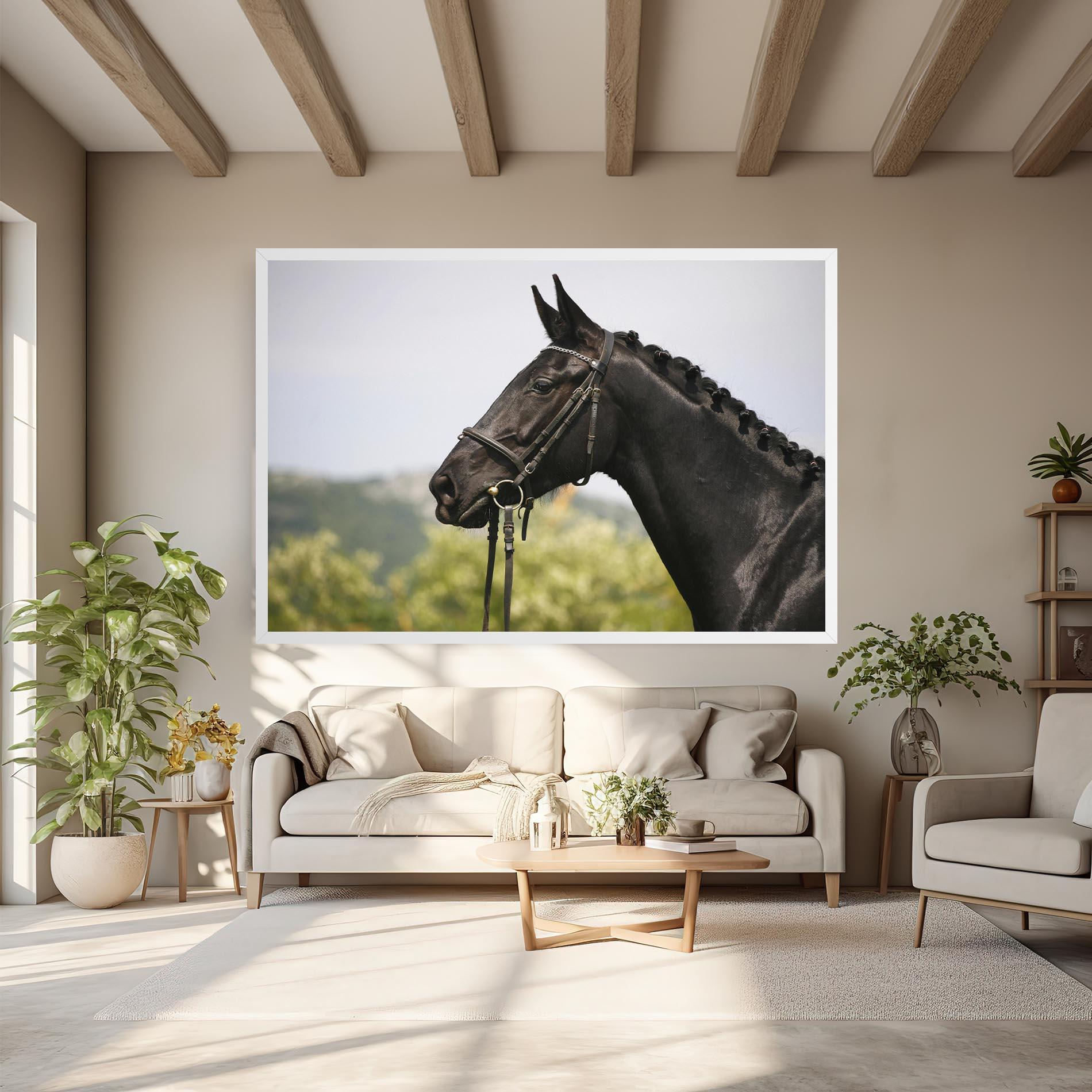 Tablou Canvas Big Ear Horse mockup 6