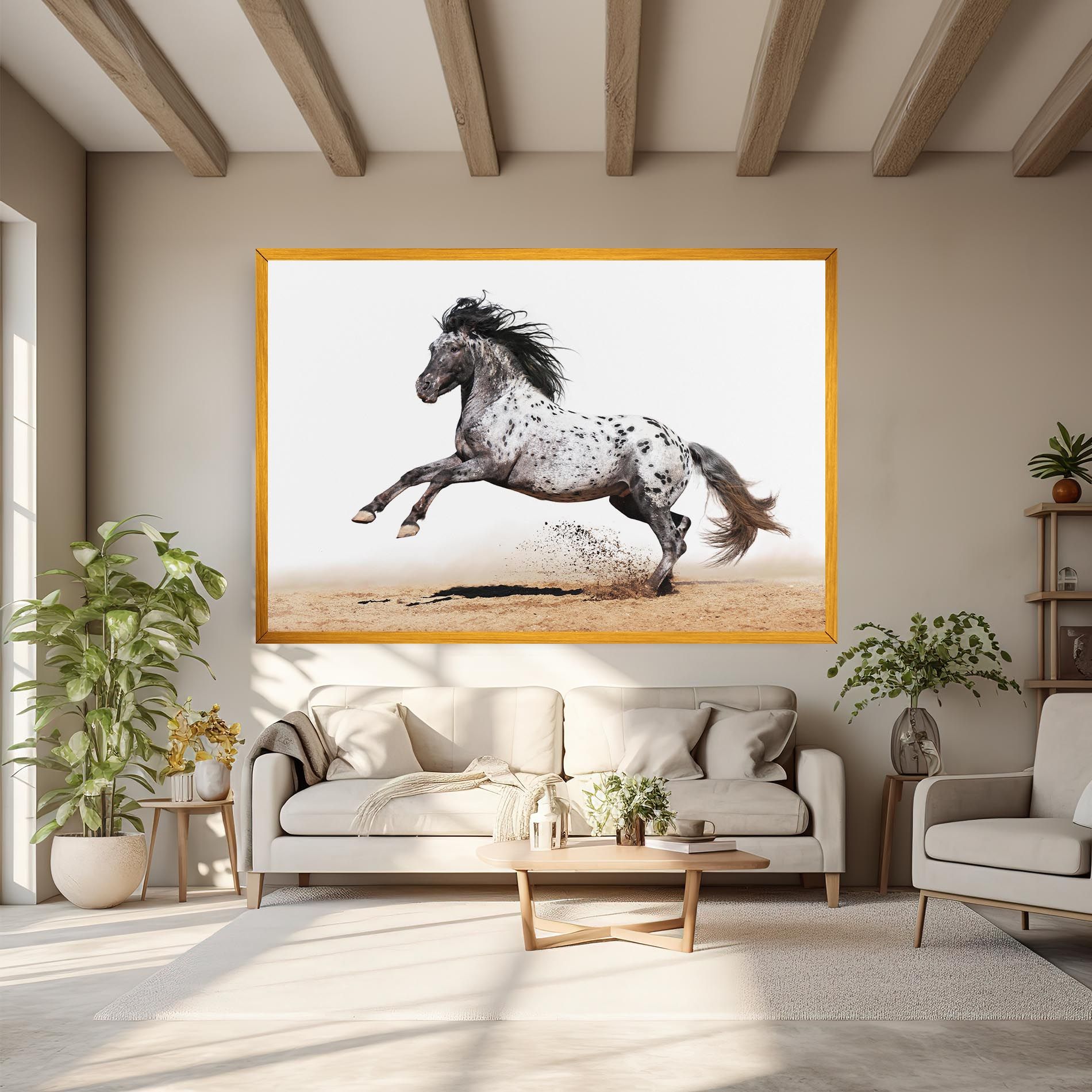 Appaloosa Horse Running mockup 6