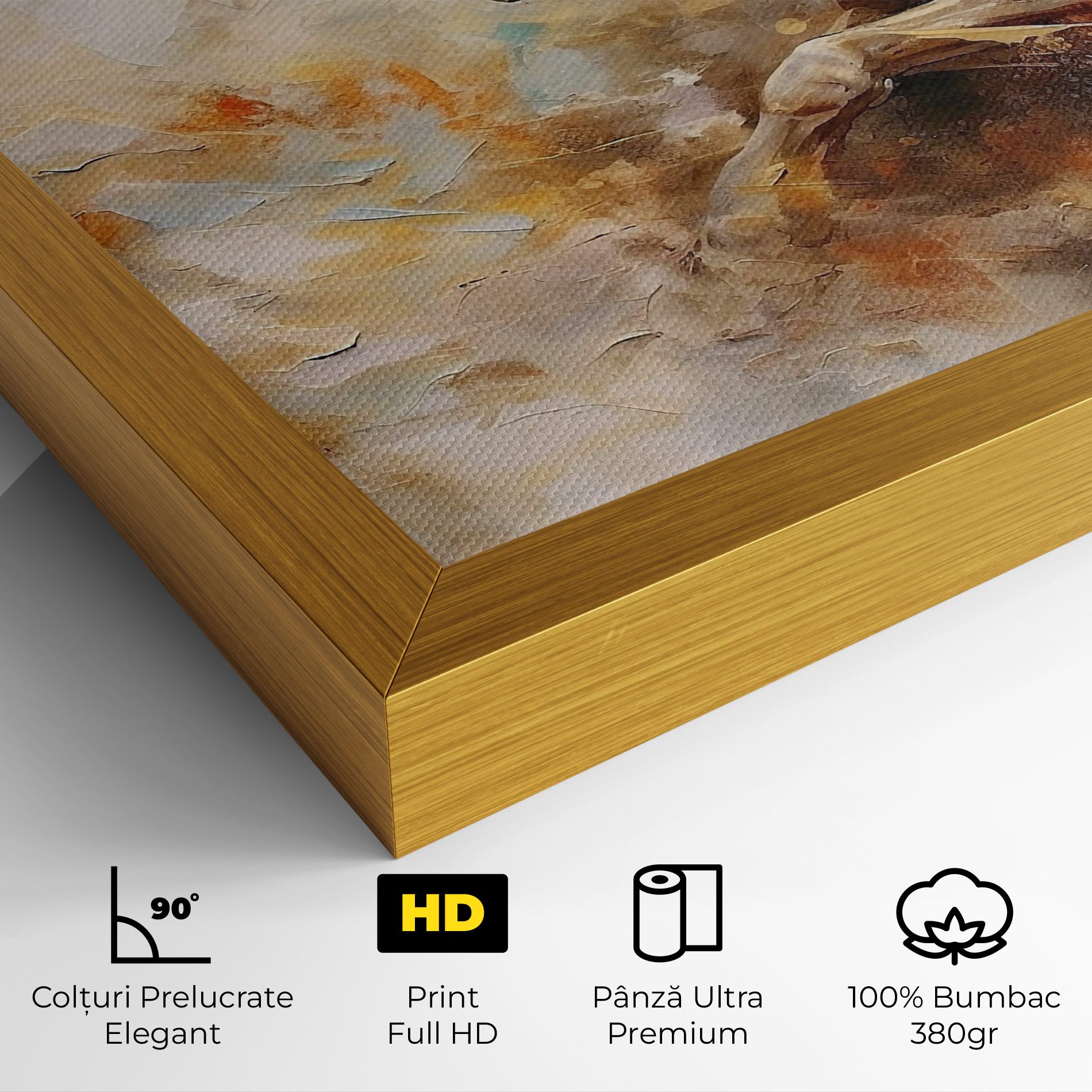 Brown Horse Running mockup 4