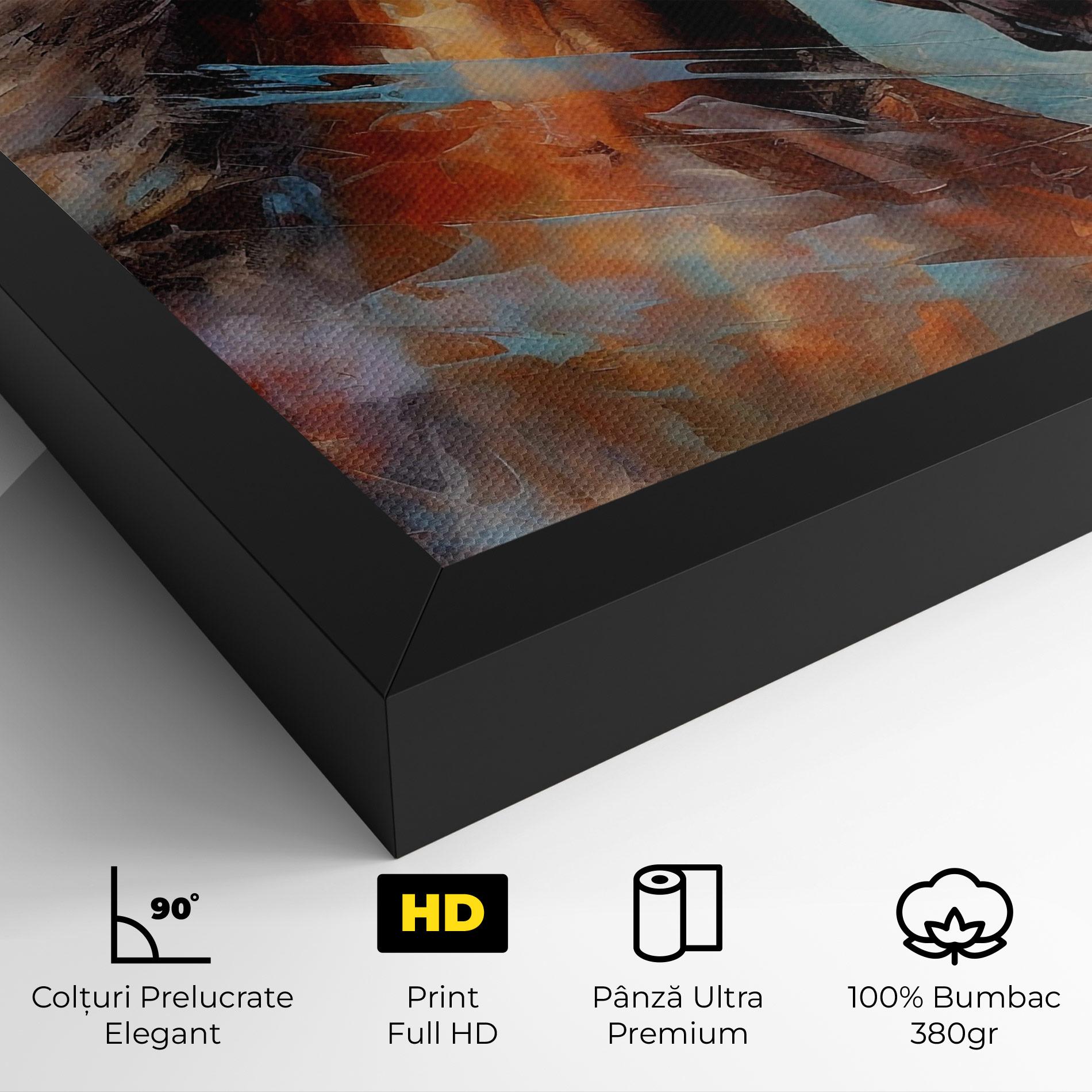 Tablou Canvas Beautiful Brown Horse mockup 4