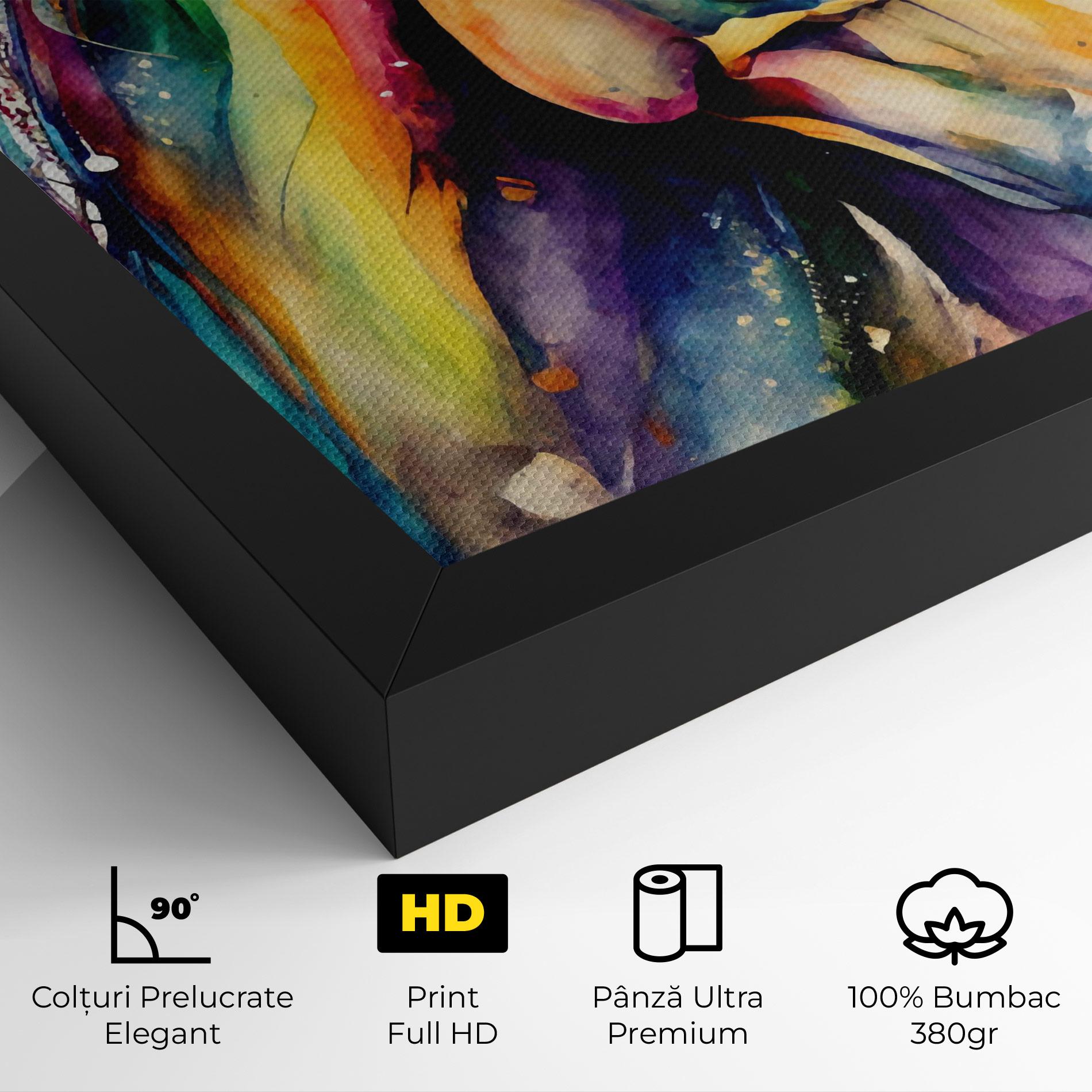 Tablou Canvas Colorful Horse mockup 4