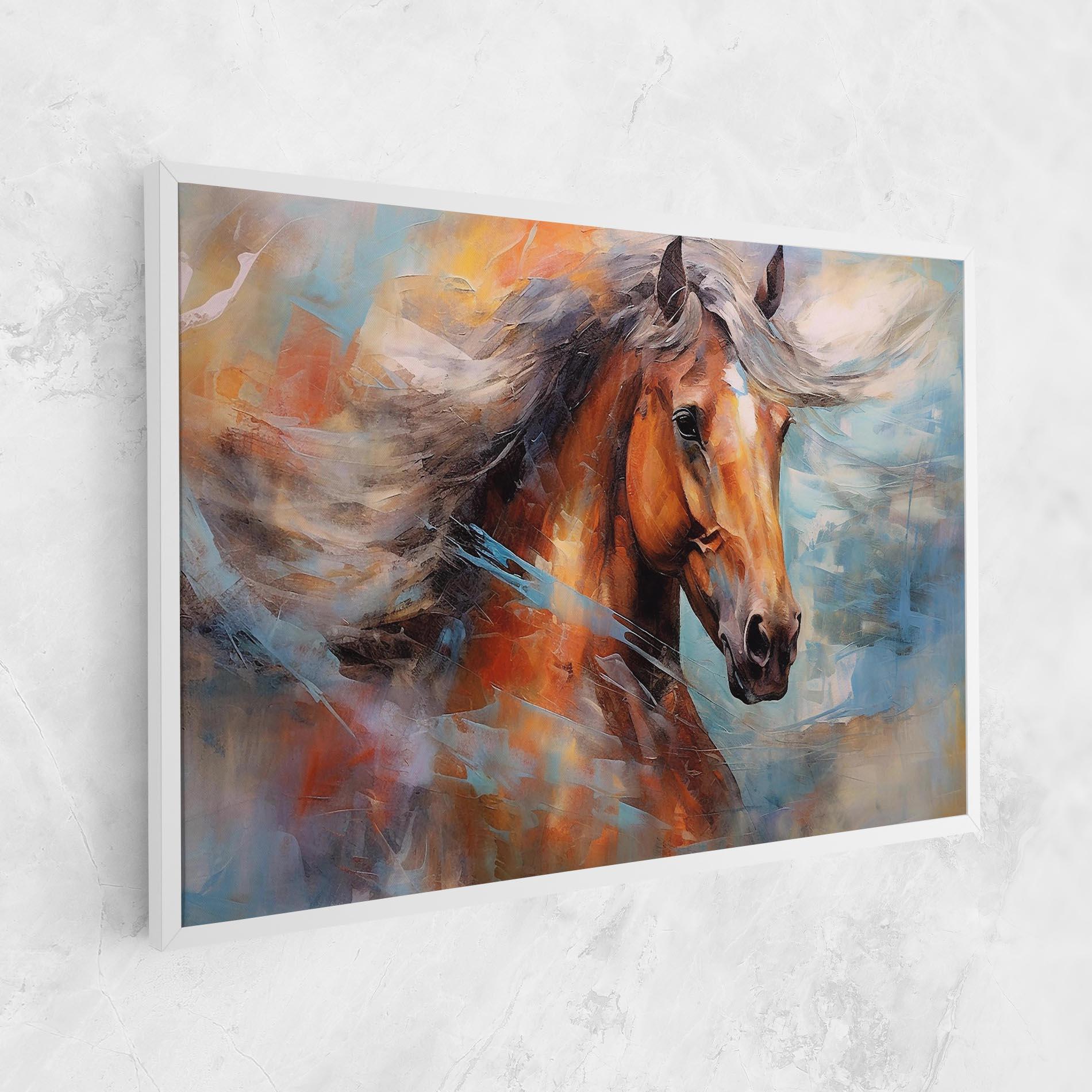 Tablou Canvas Beautiful Brown Horse mockup 1