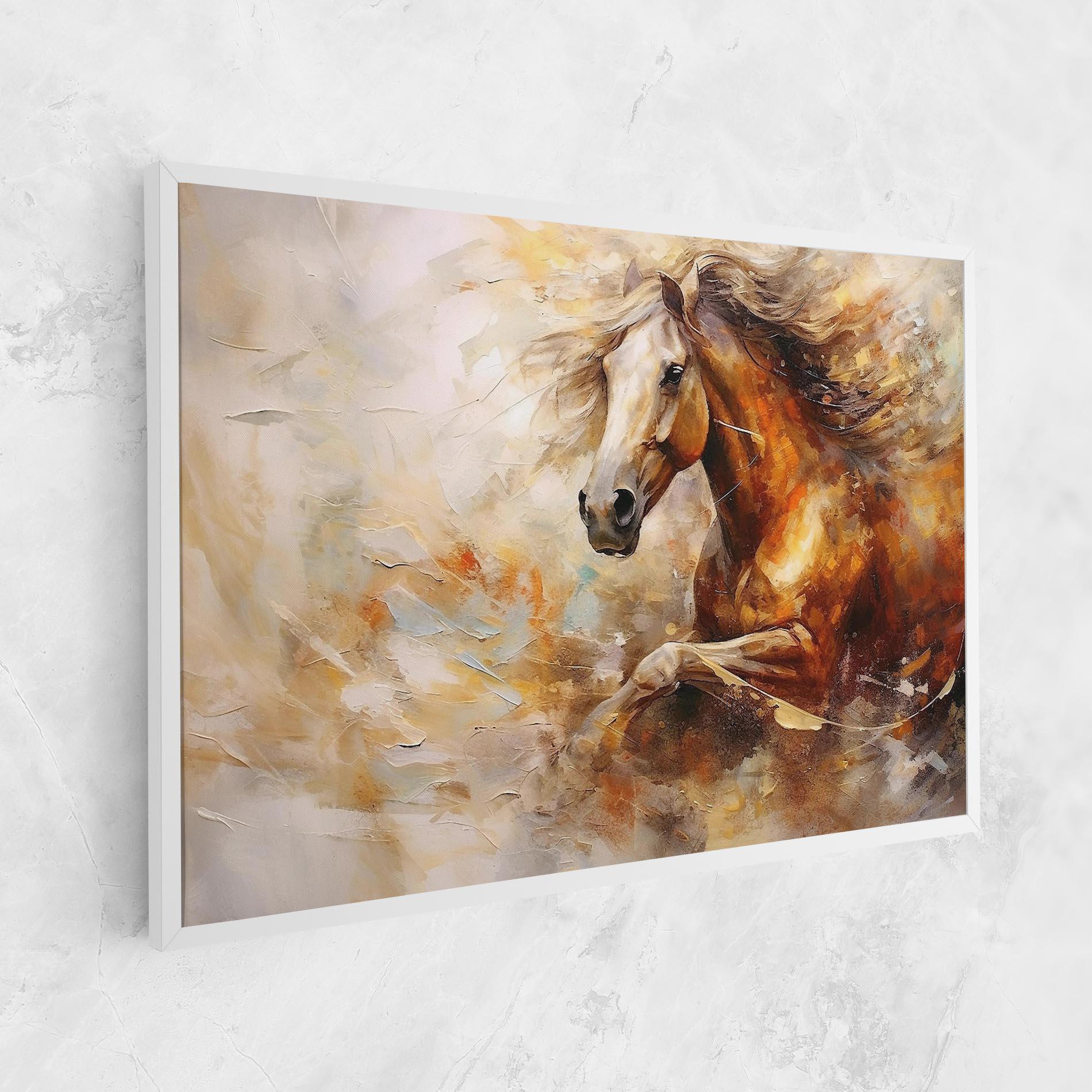 Tablou Canvas Brown Horse Running mockup 1