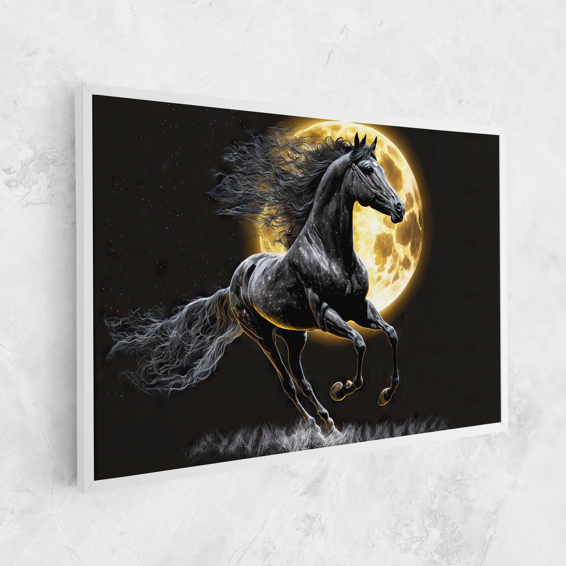 Gold Moon Horse mockup 1