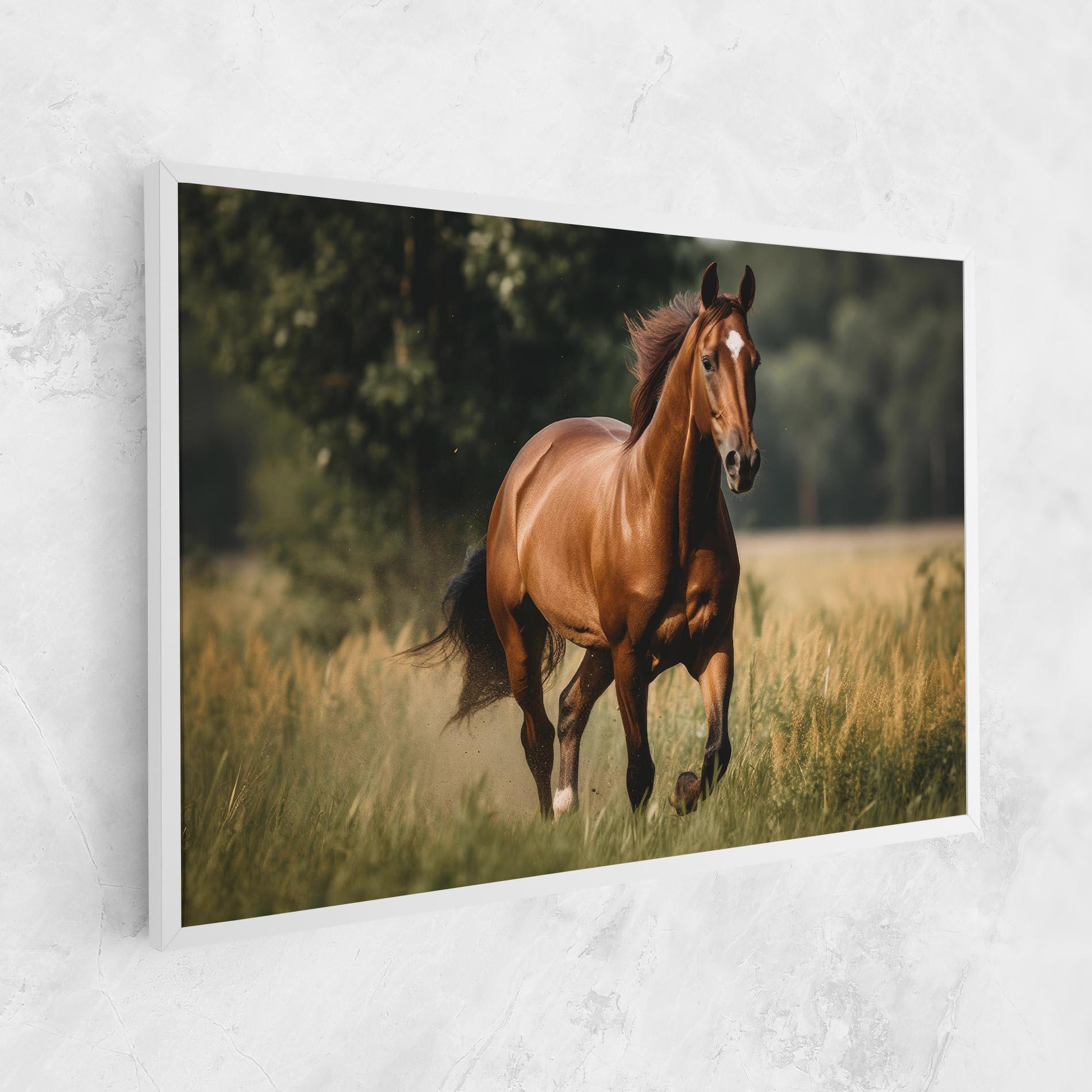 Tablou Canvas Wild Horse Running mockup 1