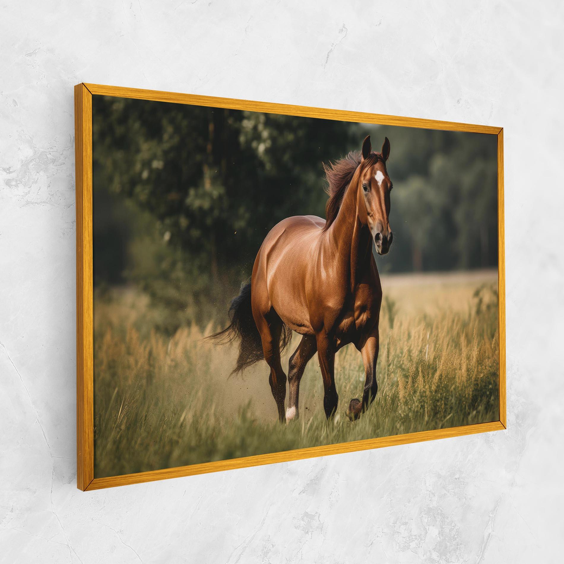 Tablou Canvas Wild Horse Running mockup 1