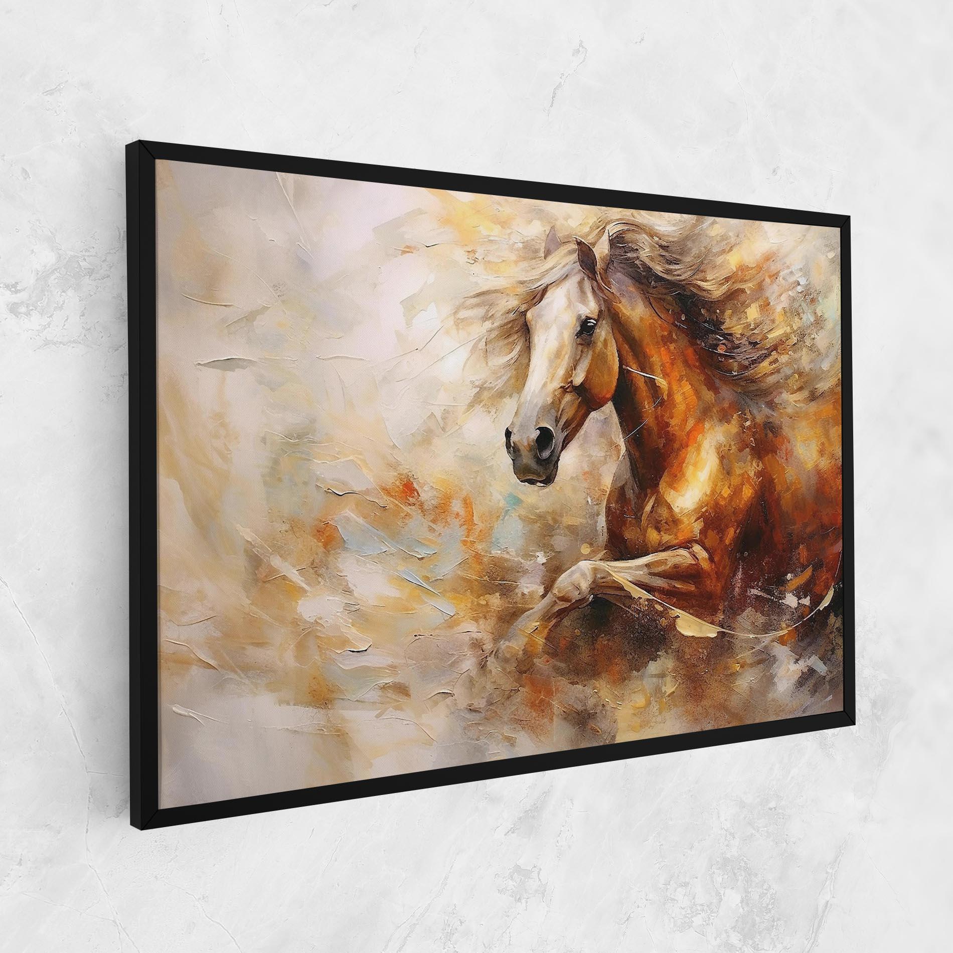 Tablou Canvas Brown Horse Running mockup 1