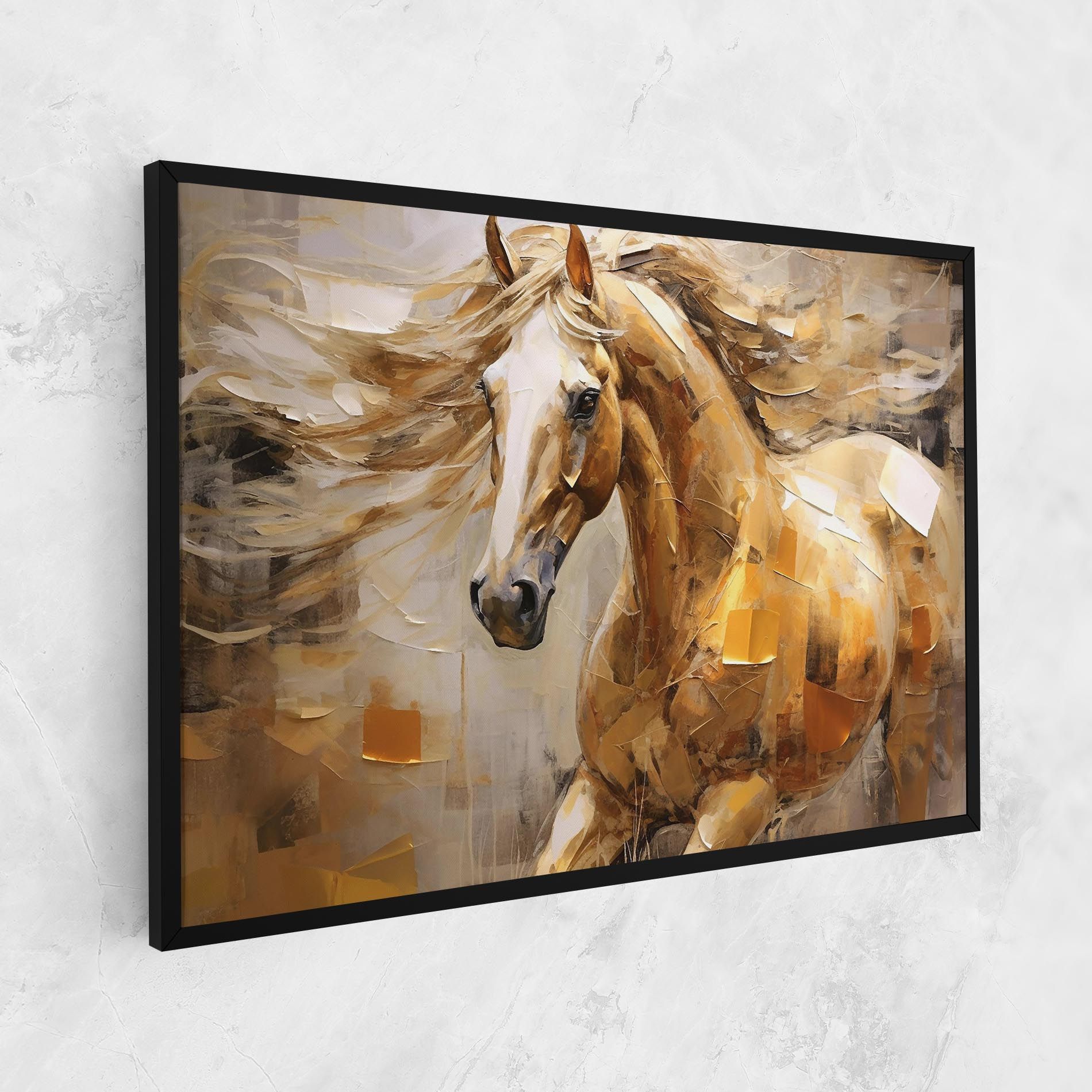 Light Brown Horse mockup 1