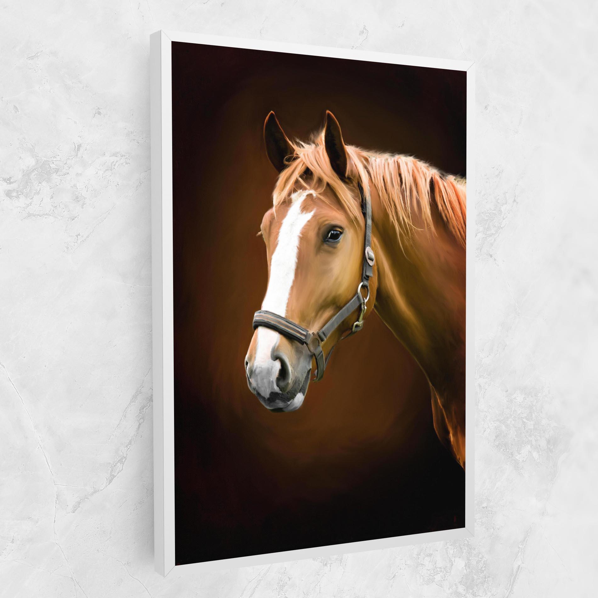Tablou Canvas Digital Painted Horse mockup 1