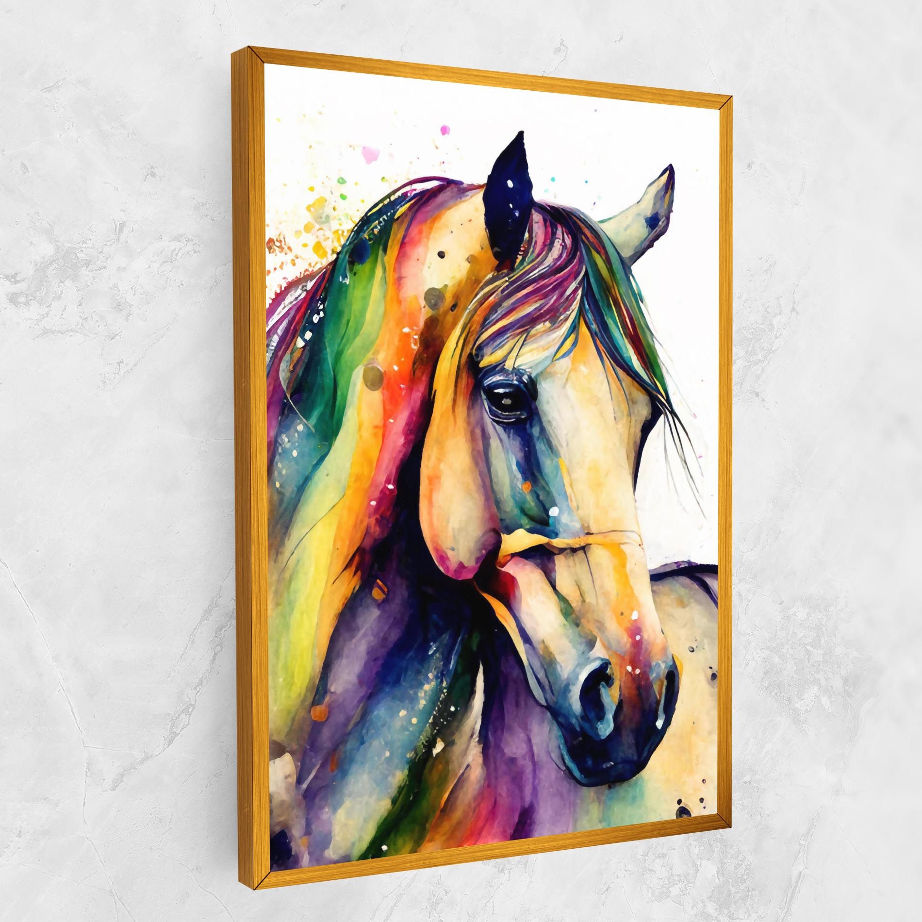 Colorful Horse mockup 1