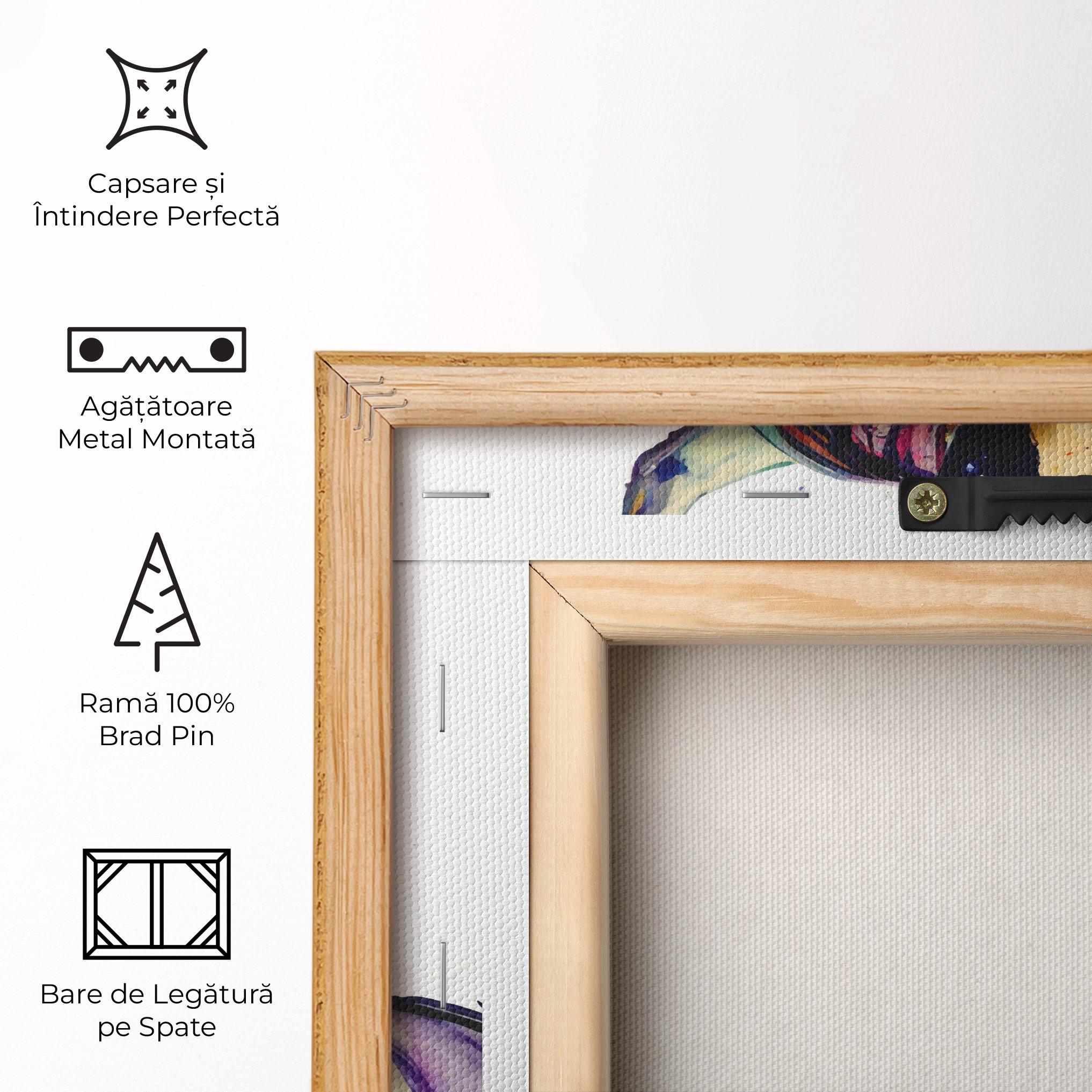 Tablou Canvas Colorful Horse mockup 5