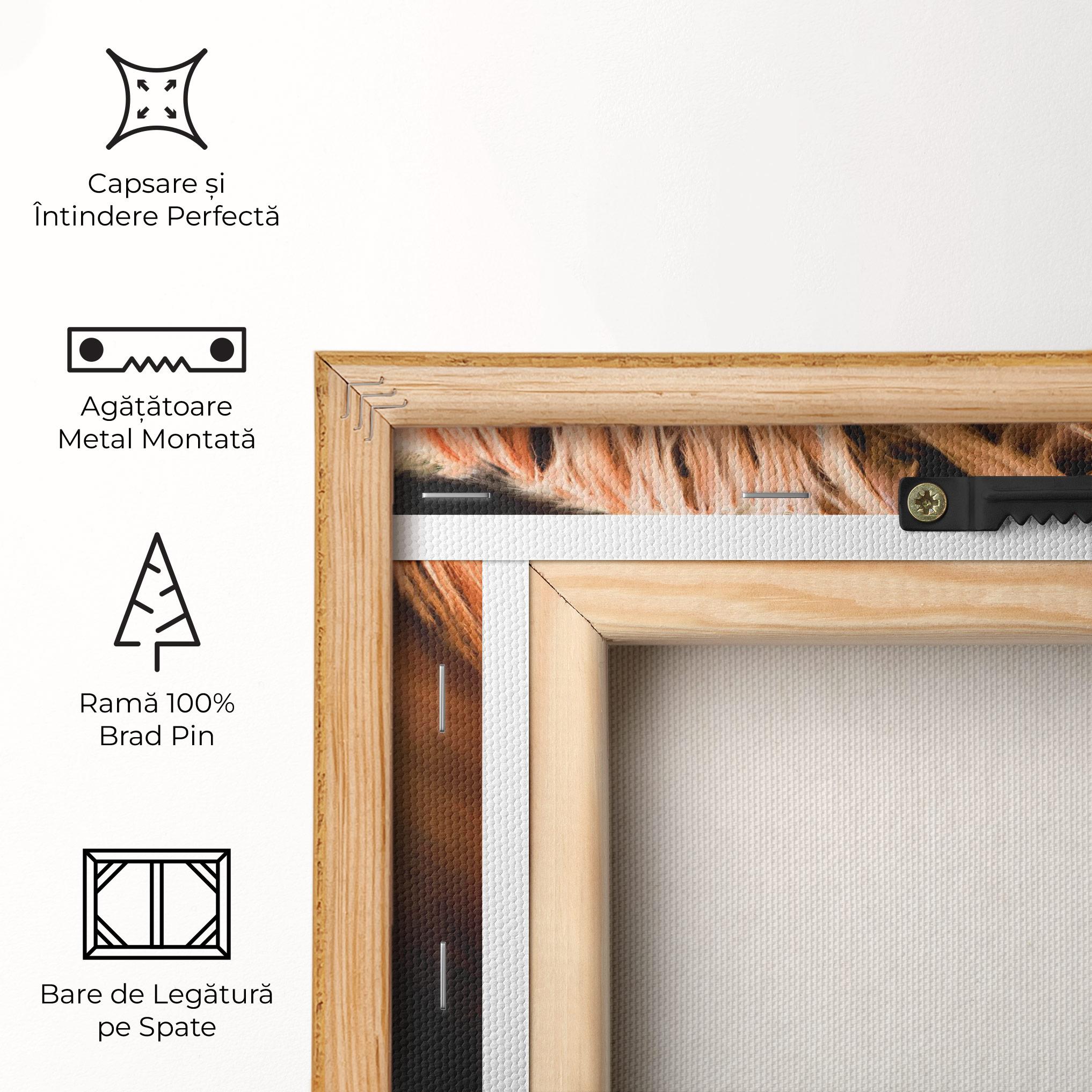 Tablou Canvas Digital Painted Horse mockup 5