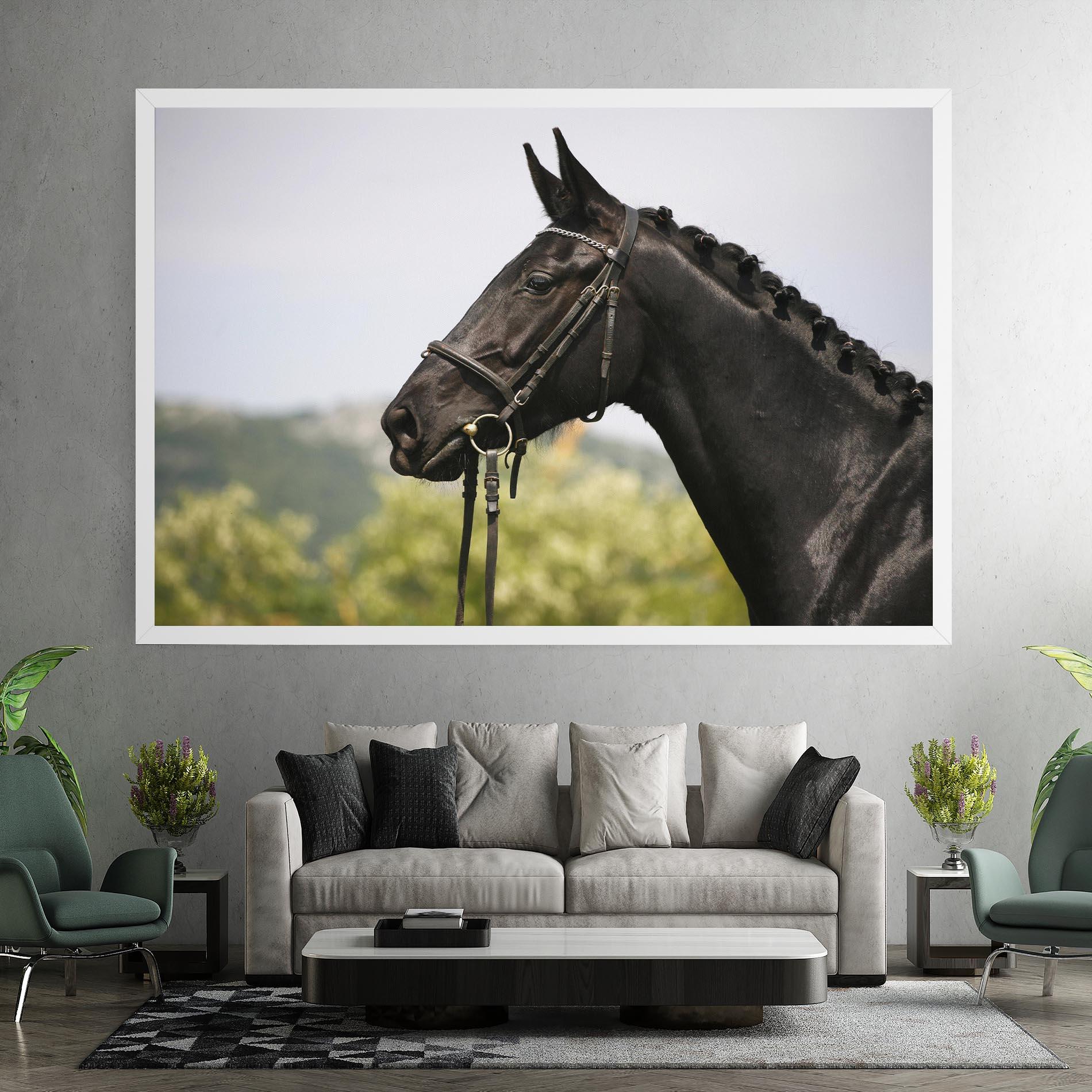 Tablou Canvas Big Ear Horse mockup 7