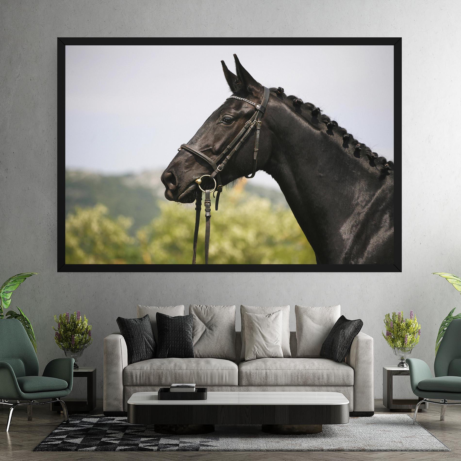 Tablou Canvas Big Ear Horse mockup 7