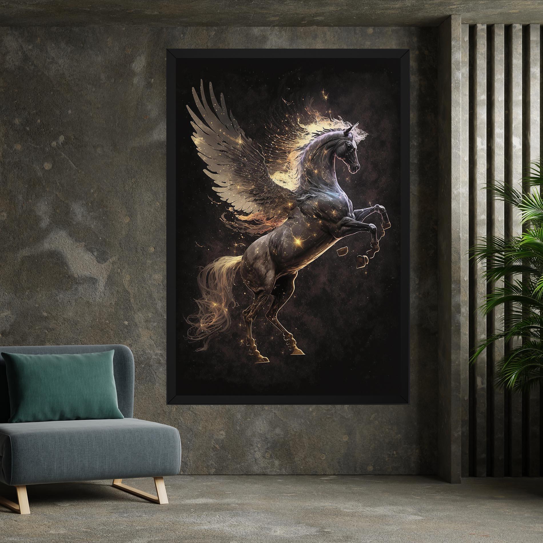 Tablou Canvas Galaxy Pegasus mockup 7