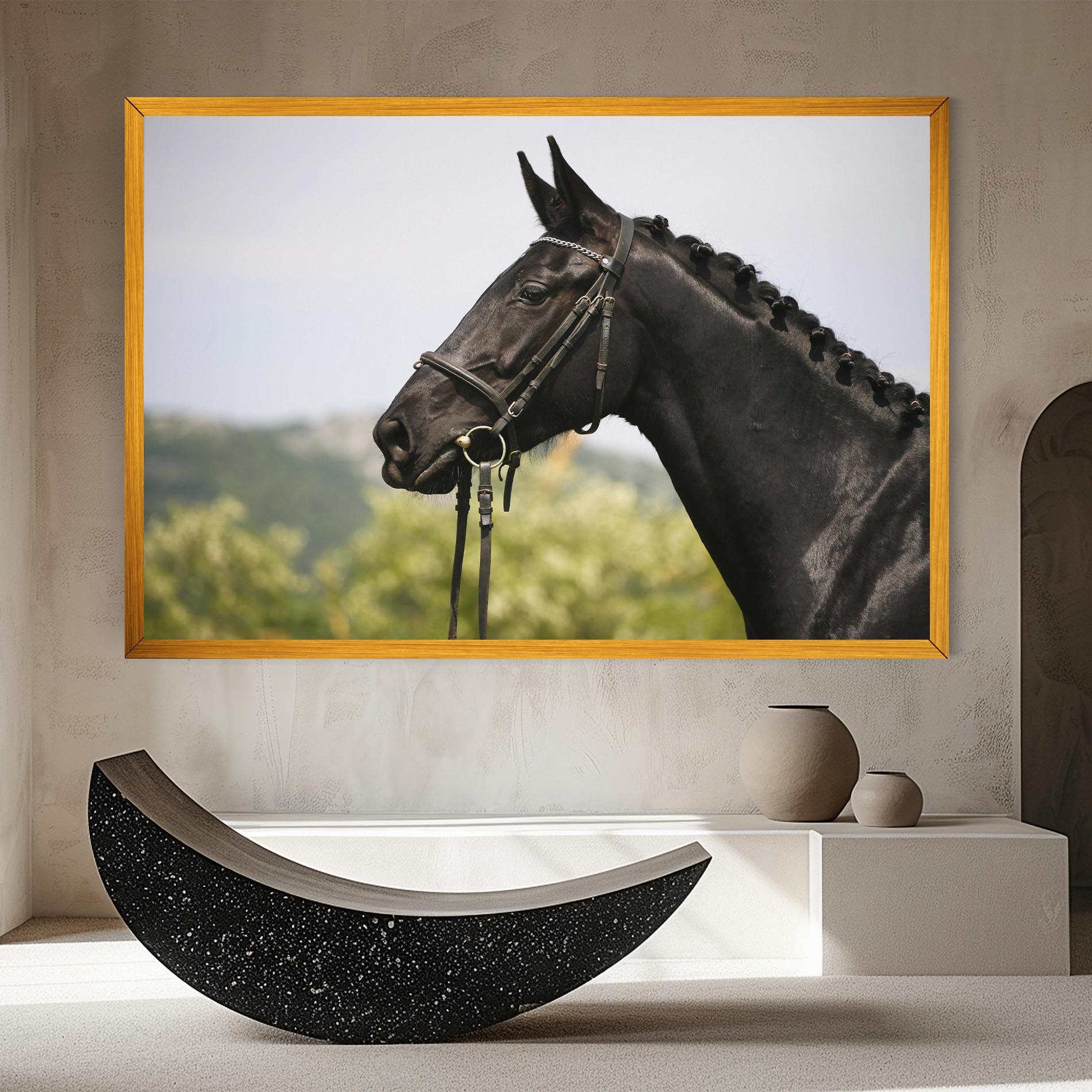 Tablou Canvas Big Ear Horse mockup 8