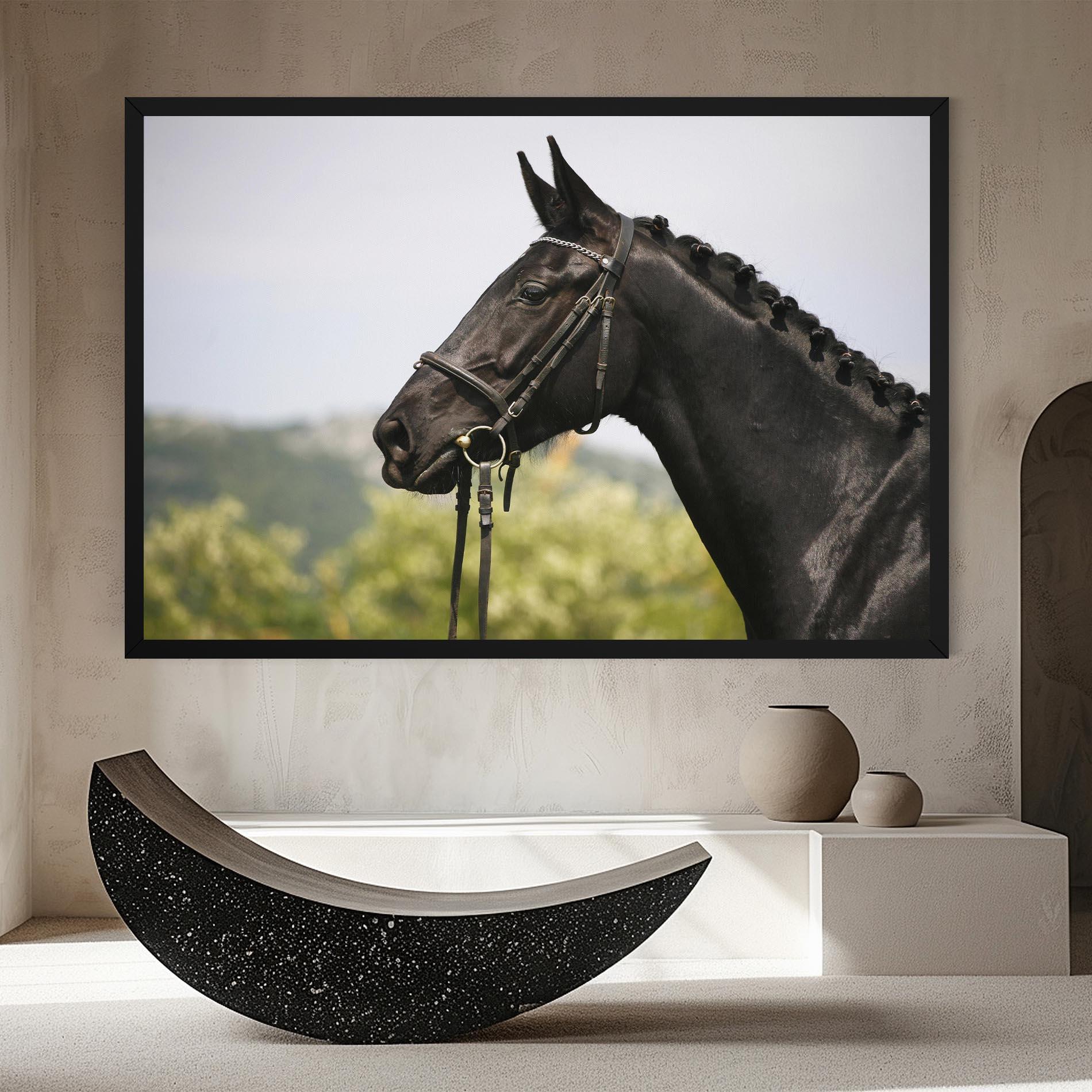 Tablou Canvas Big Ear Horse mockup 8