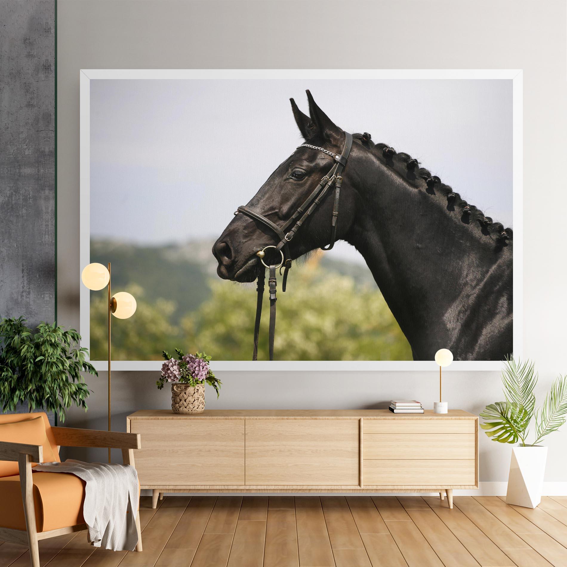 Tablou Canvas Big Ear Horse mockup 9