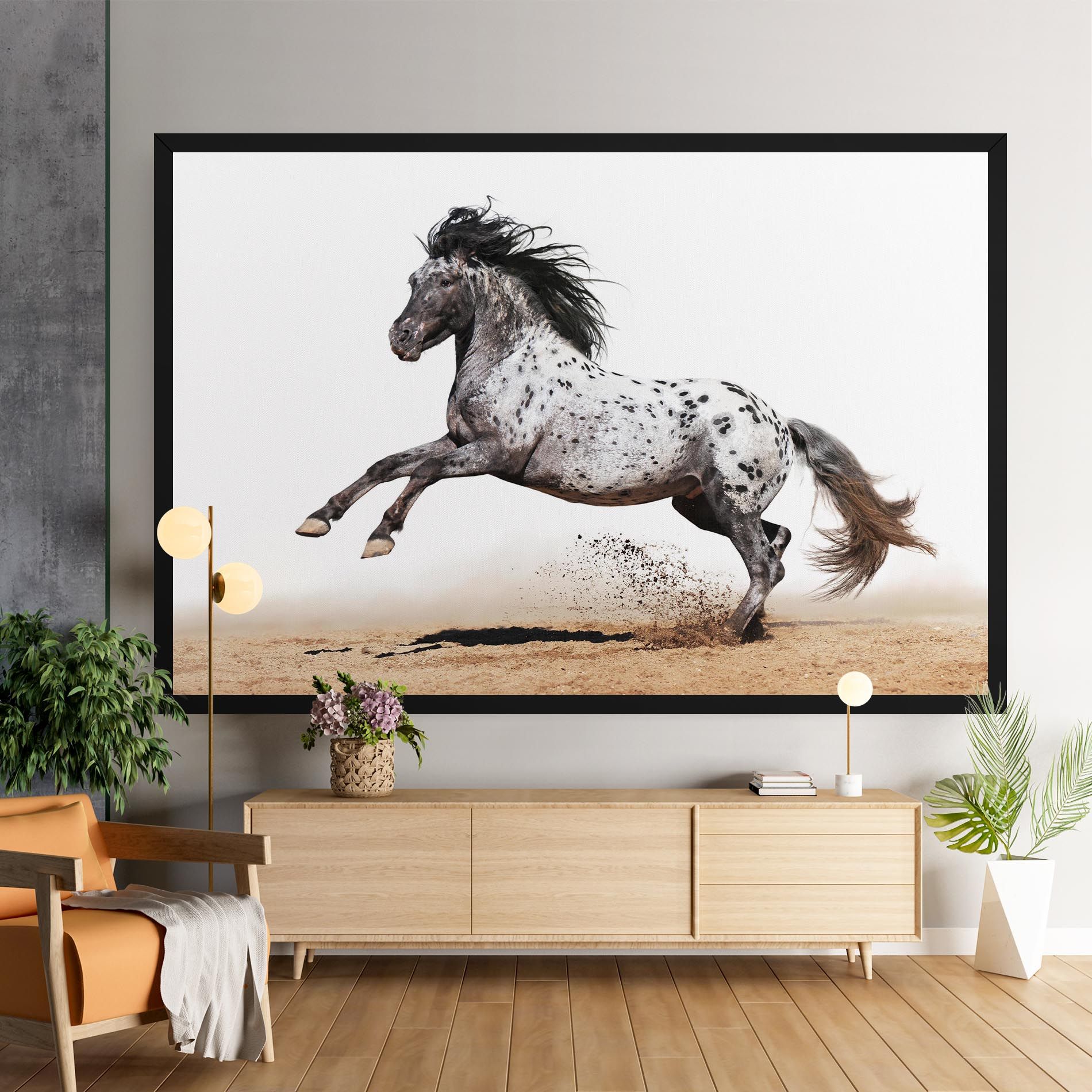 Appaloosa Horse Running mockup 9