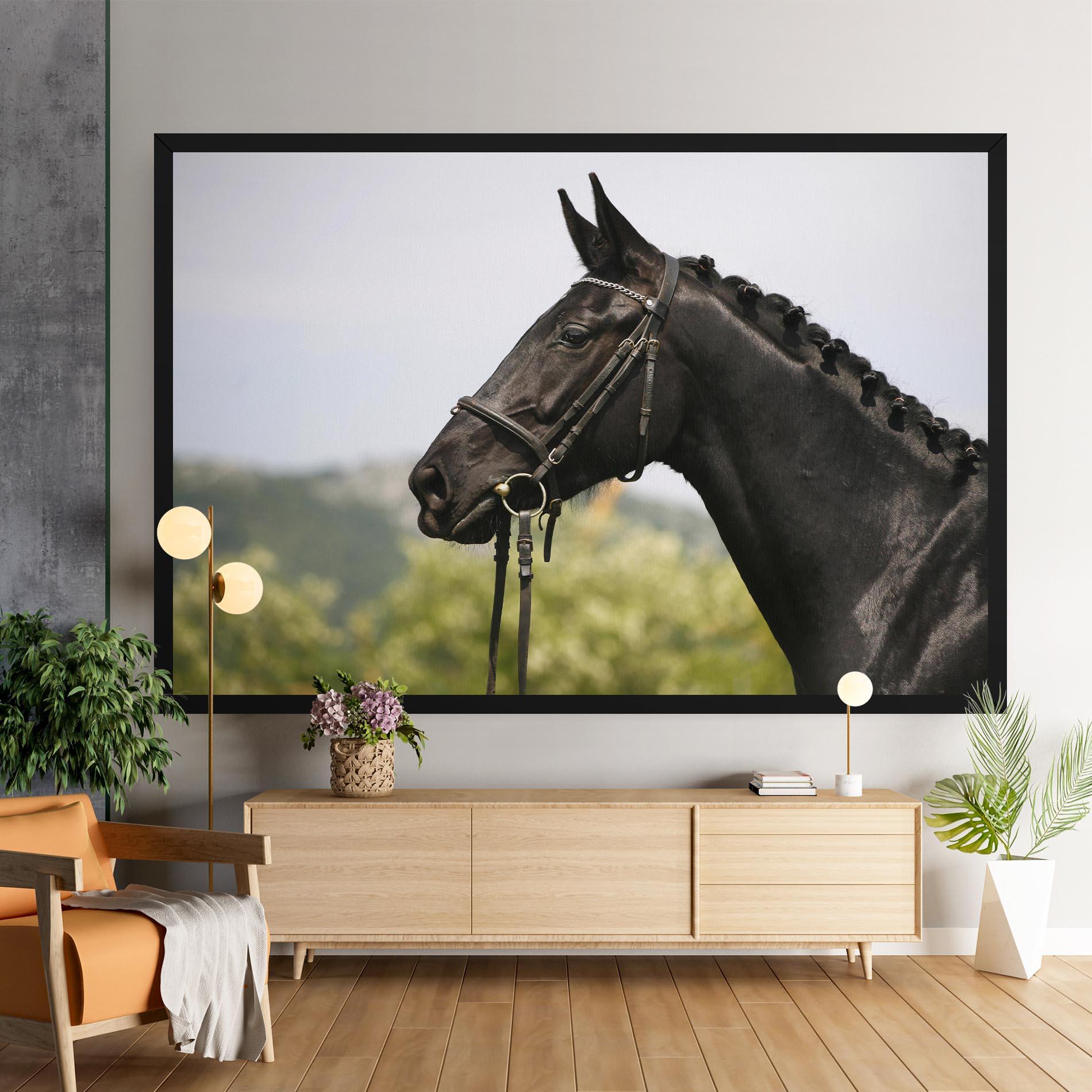 Tablou Canvas Big Ear Horse mockup 9