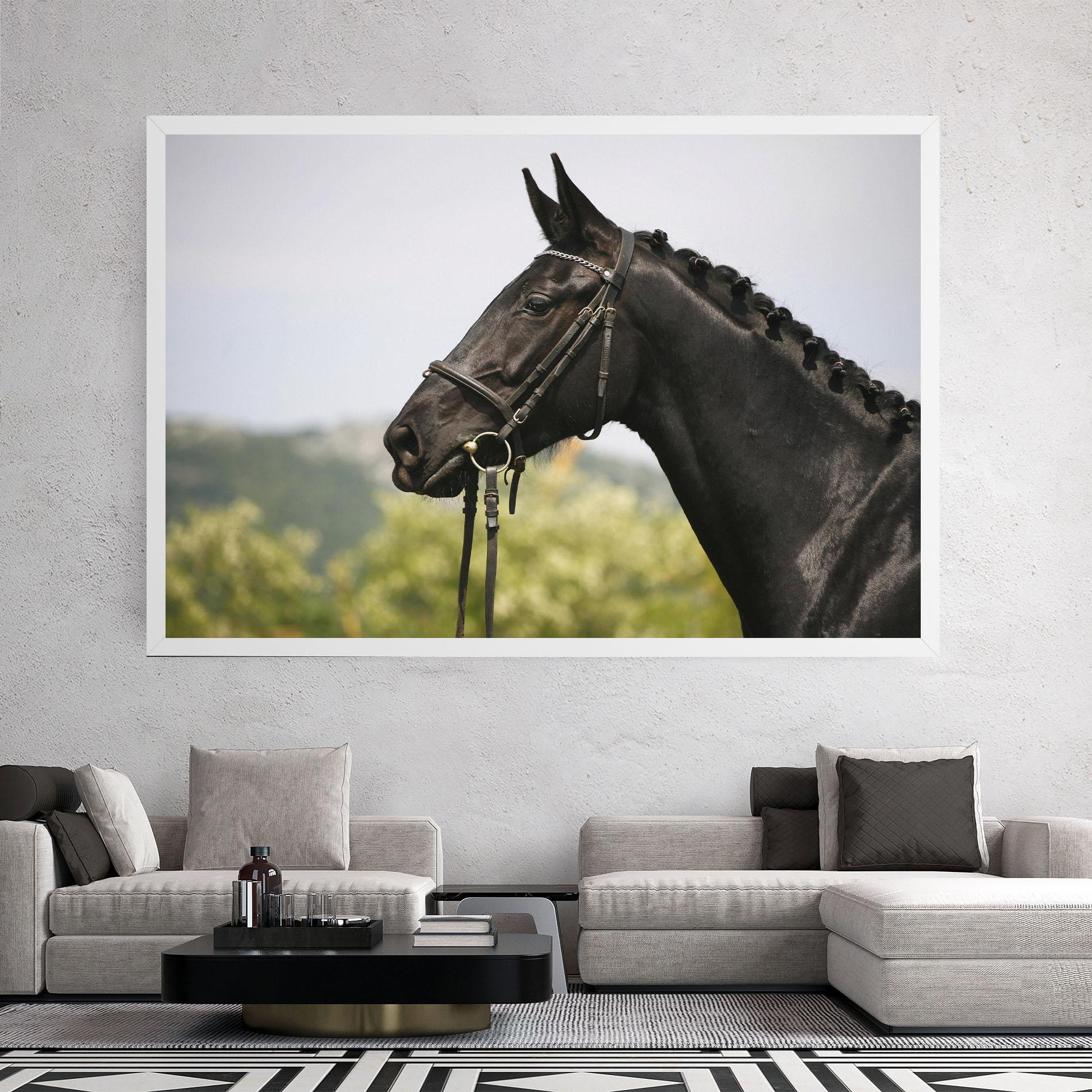 Tablou Canvas Big Ear Horse mockup 2