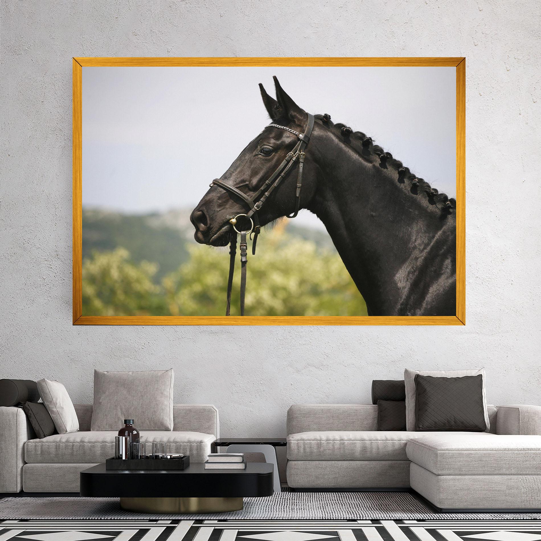 Tablou Canvas Big Ear Horse mockup 2