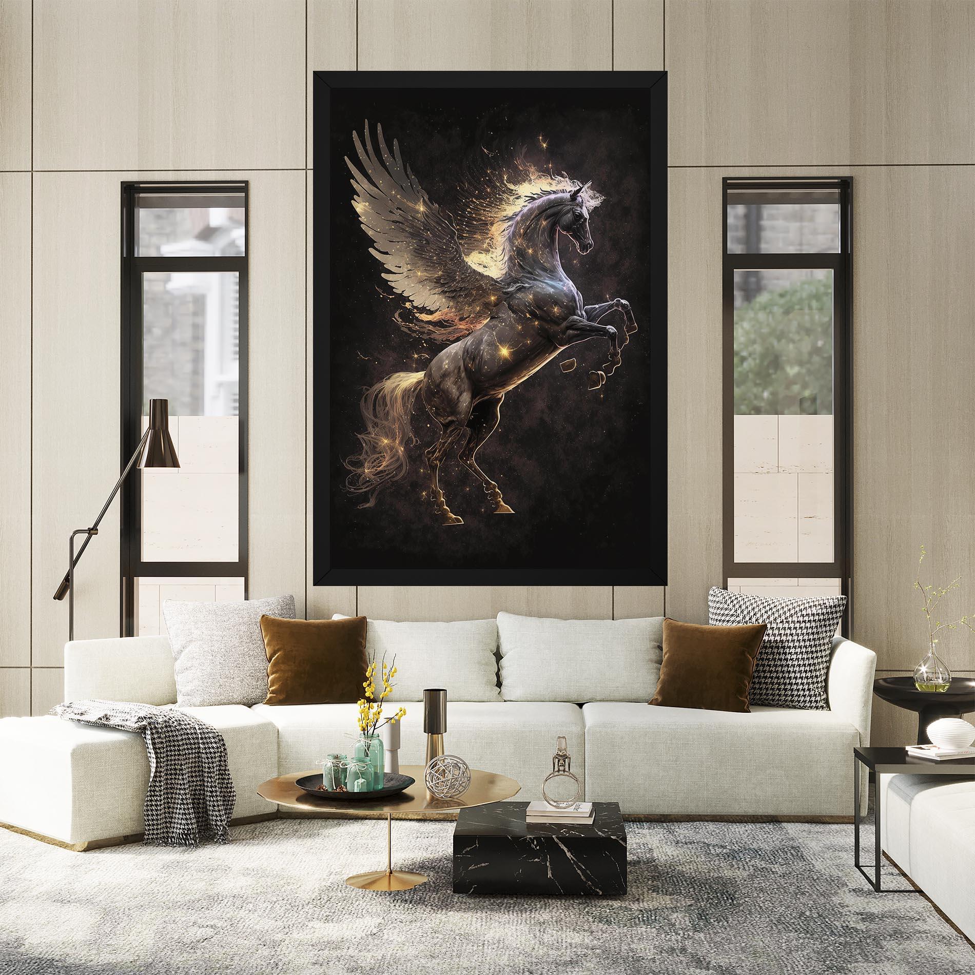Tablou Canvas Galaxy Pegasus mockup 2