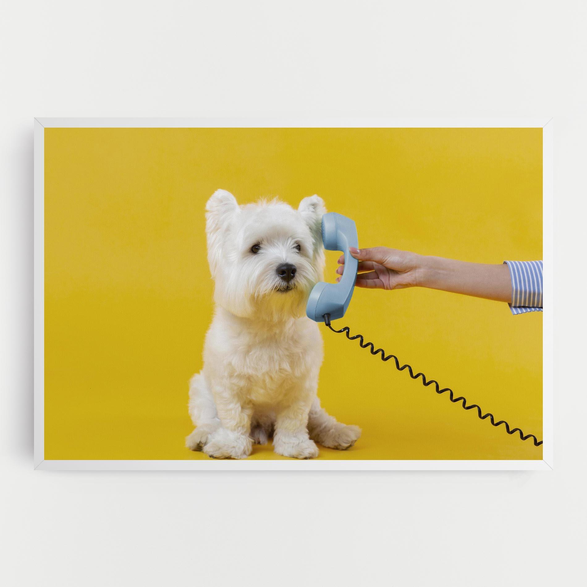 Tablou Canvas Cute Little Dog mockup 0
