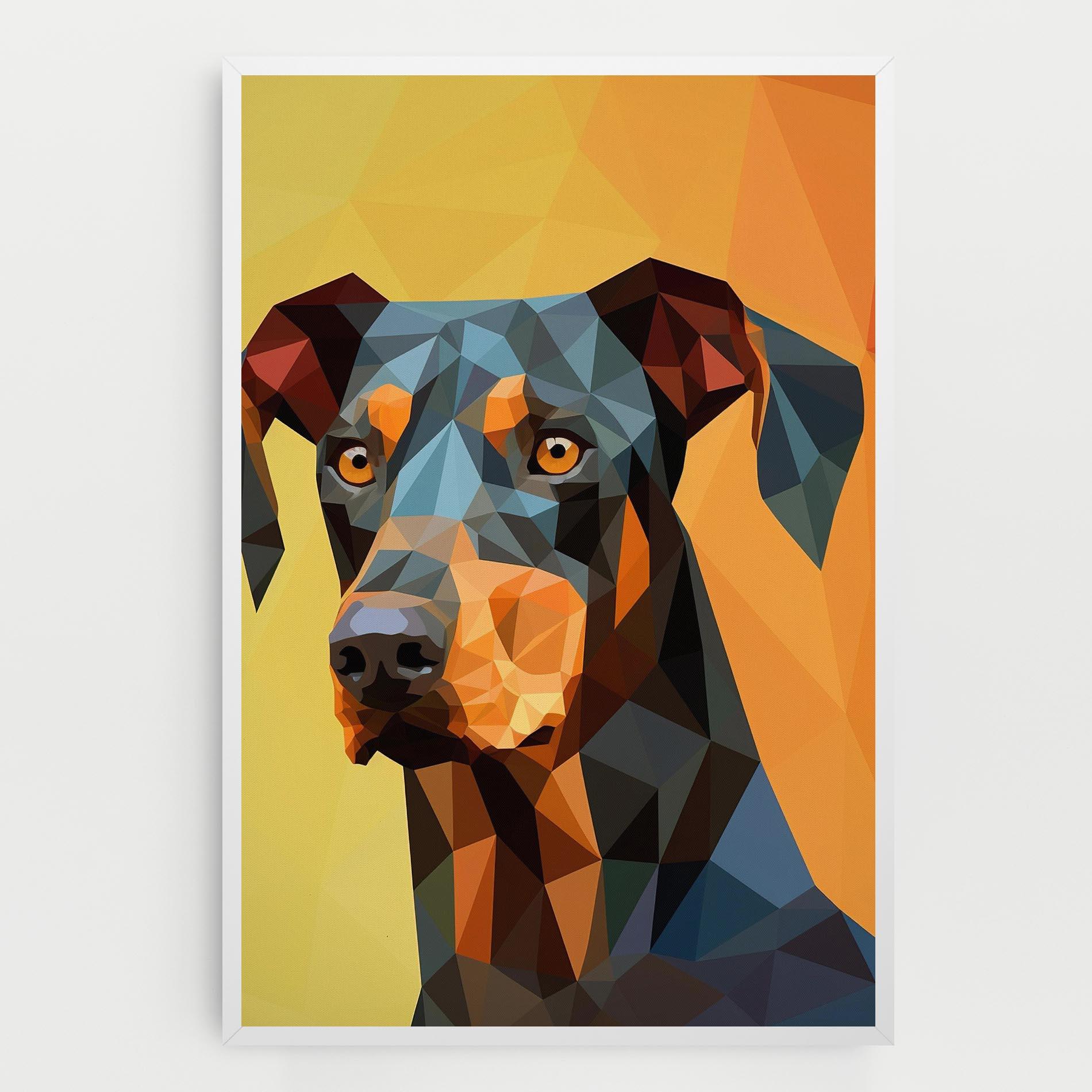 Tablou Canvas Digital Art Dog mockup 0