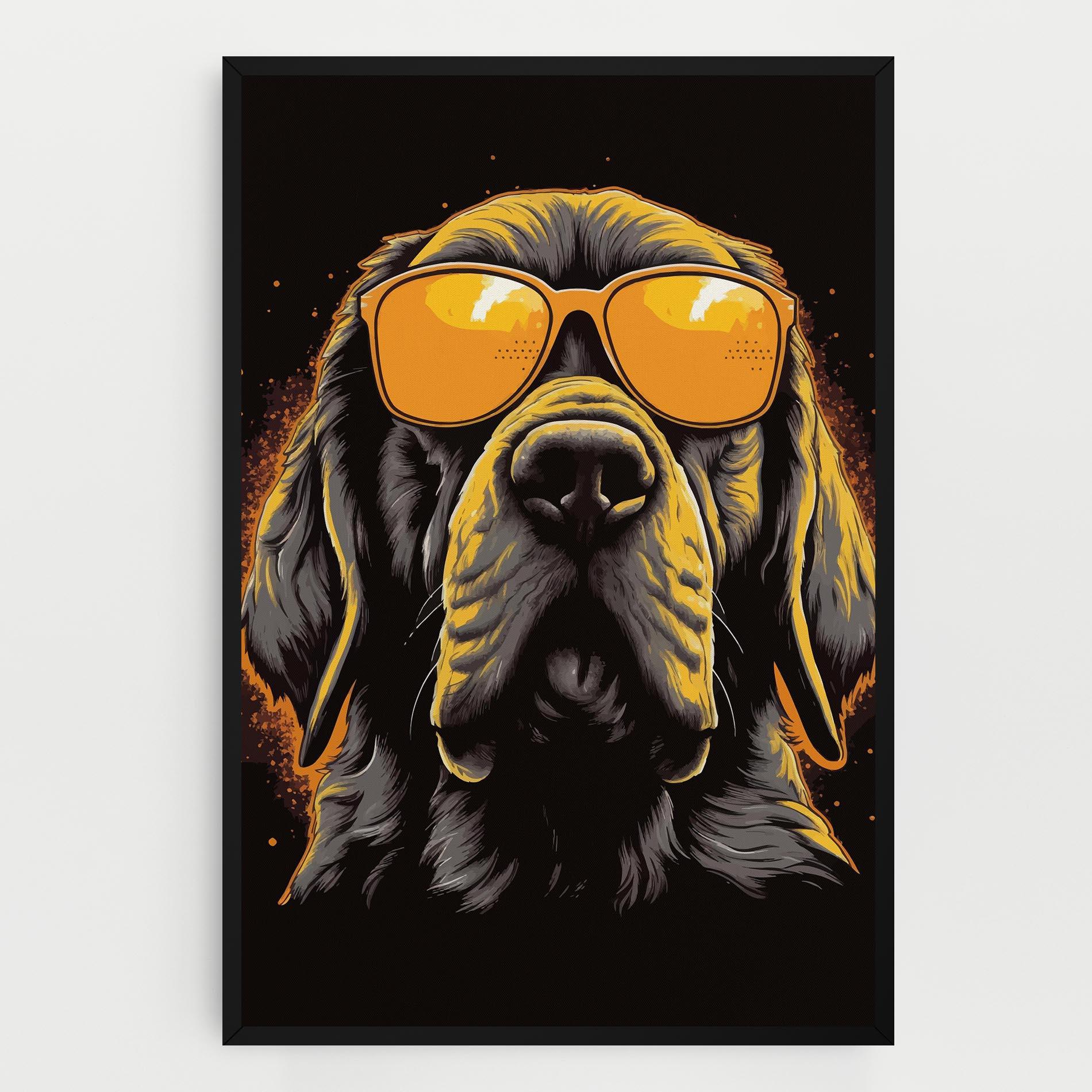 Tablou Canvas Coolest Dog mockup 0