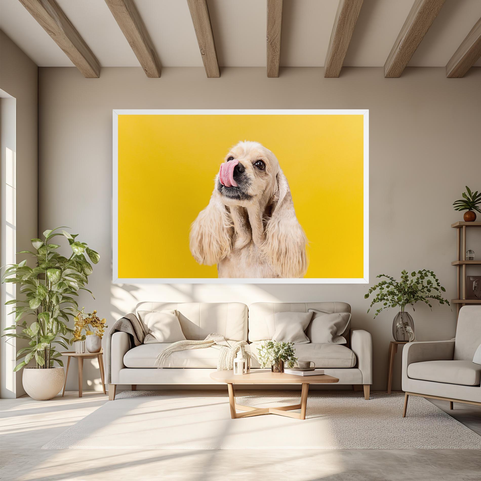 Tablou Canvas American Spaniel mockup 6