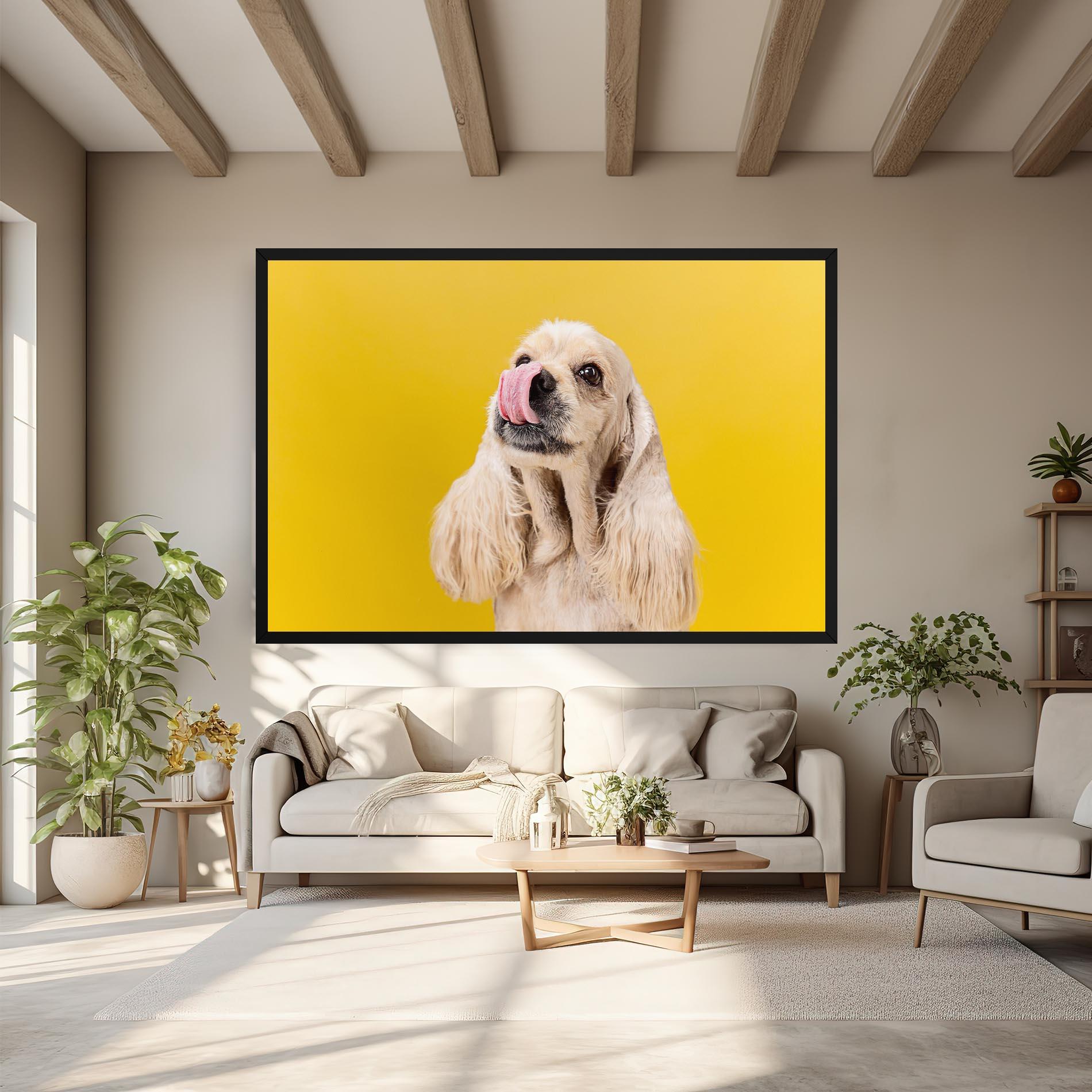 Tablou Canvas American Spaniel mockup 6