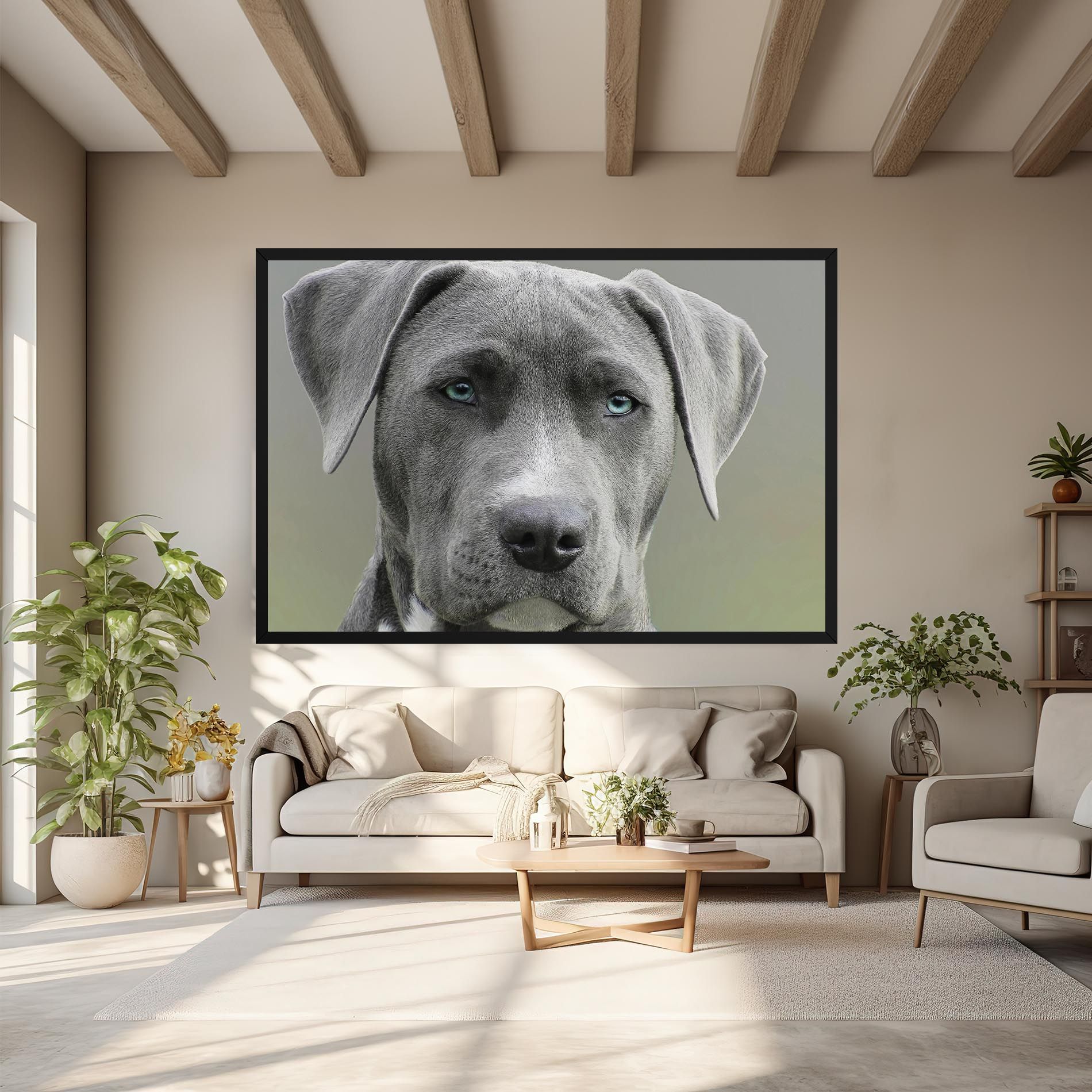 Blue Eyes Dog mockup 6