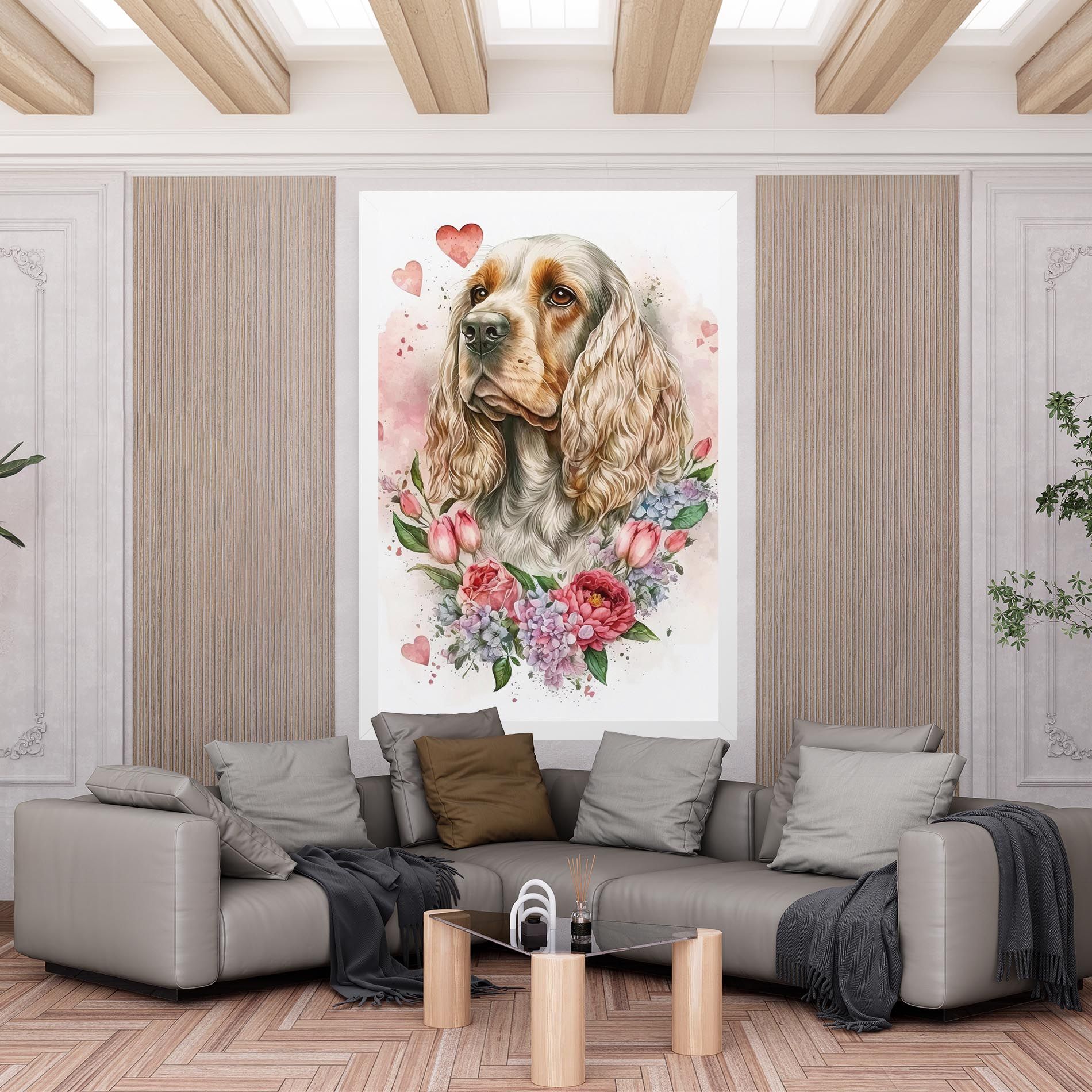 Cute Little Cocker mockup 6