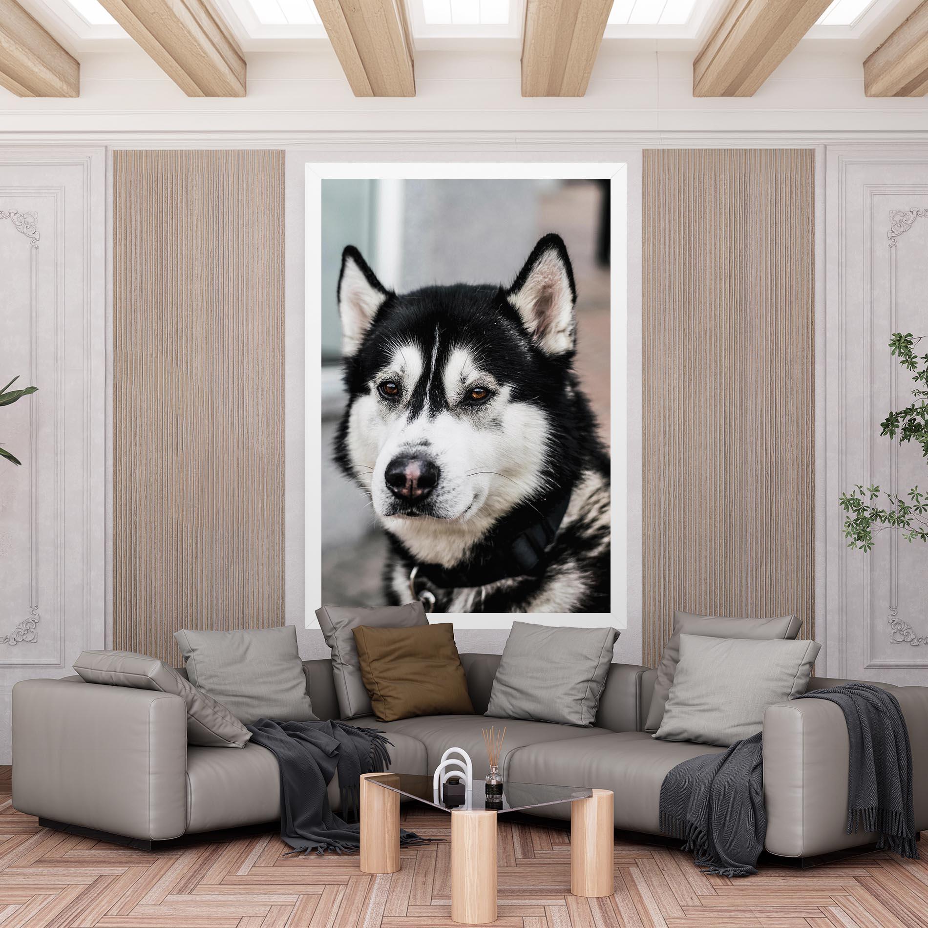 Tablou Canvas Husky Dog mockup 6