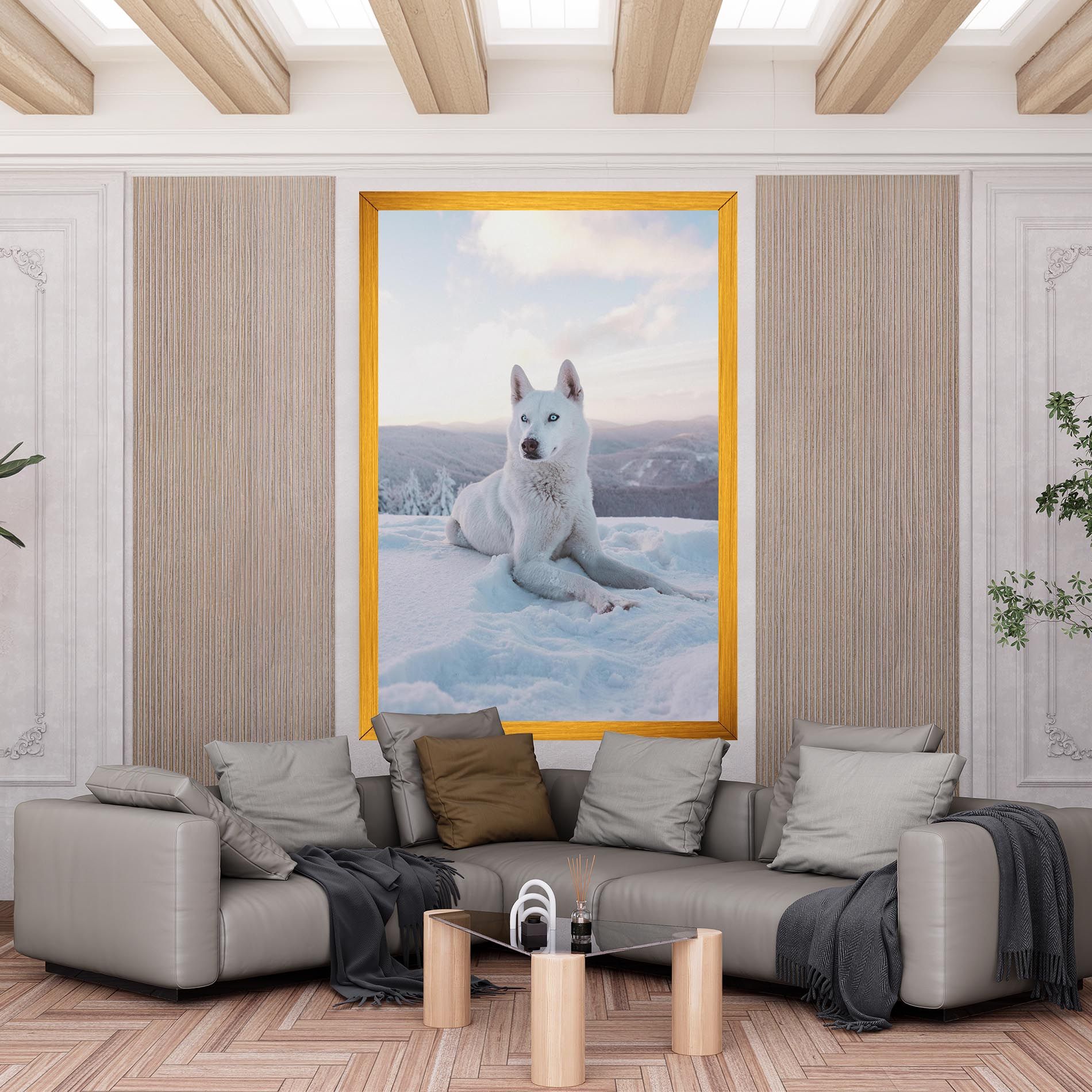 White Husky mockup 6