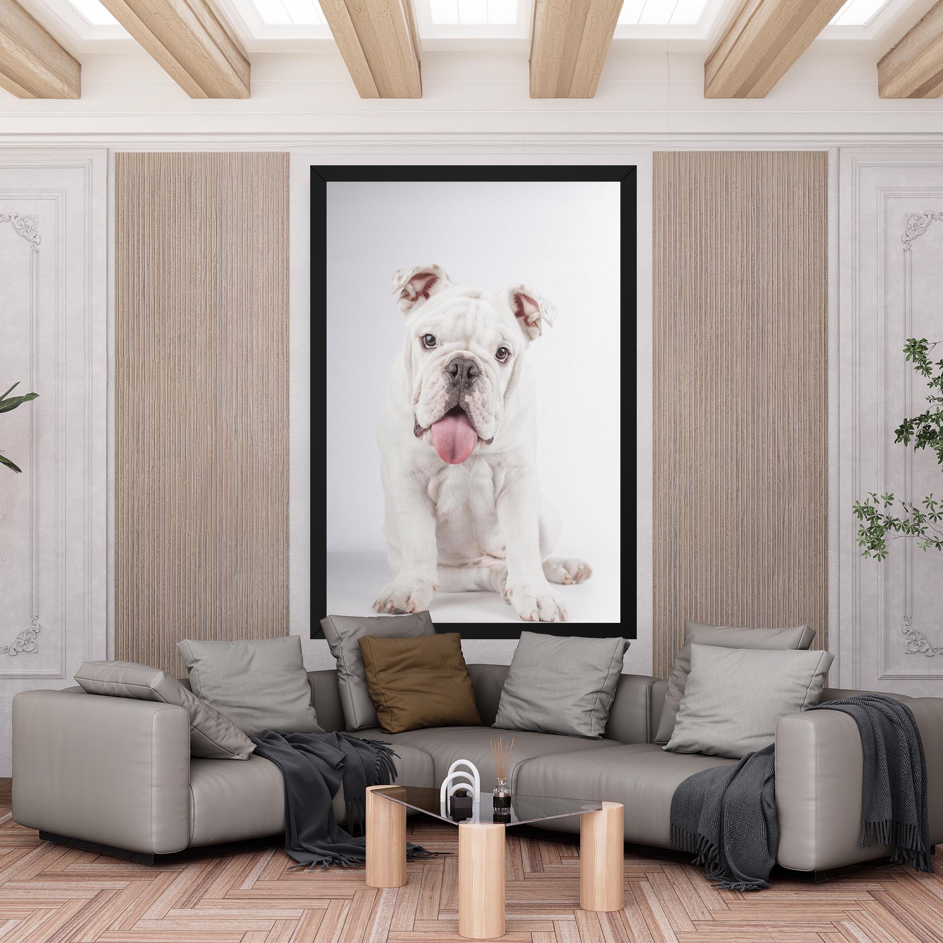 Tablou Canvas English Bulldog mockup 6
