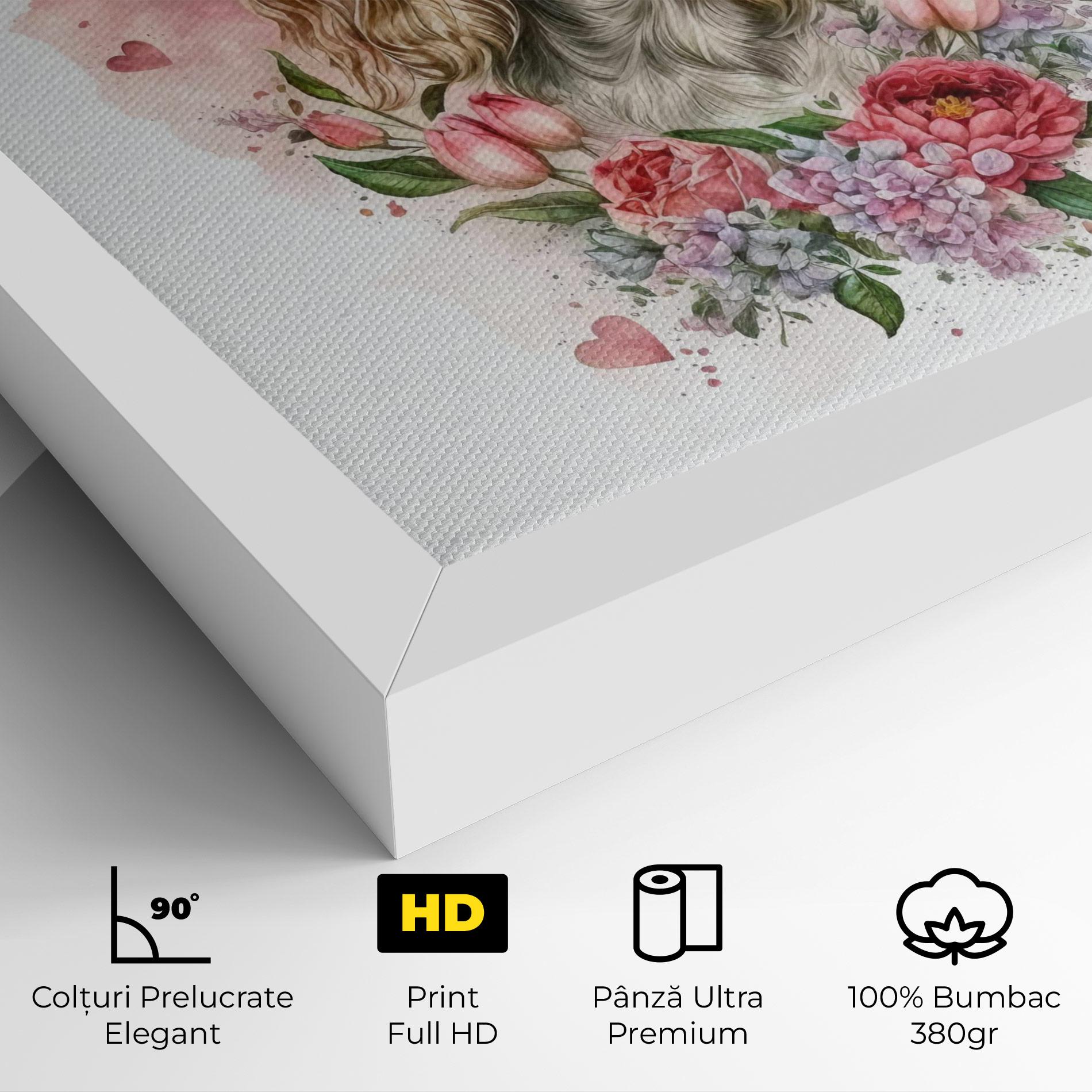 Tablou Canvas Cute Little Cocker mockup 4