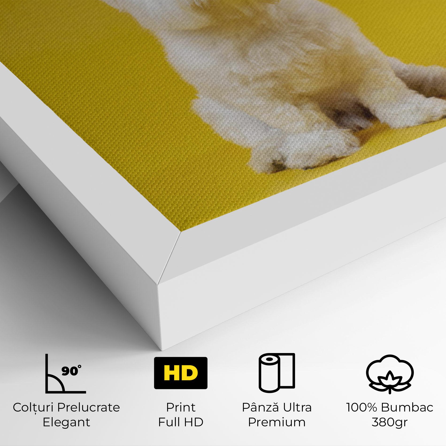 Tablou Canvas Cute Little Dog mockup 4