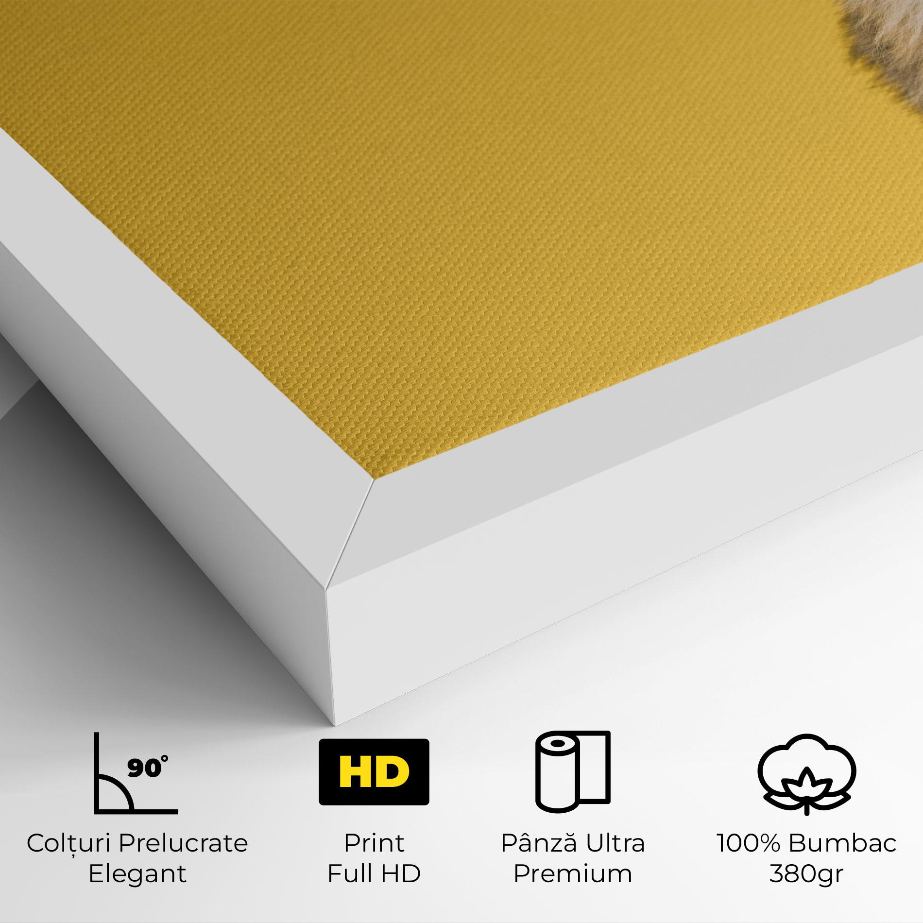 Tablou Canvas Cute Smiling Dog mockup 4