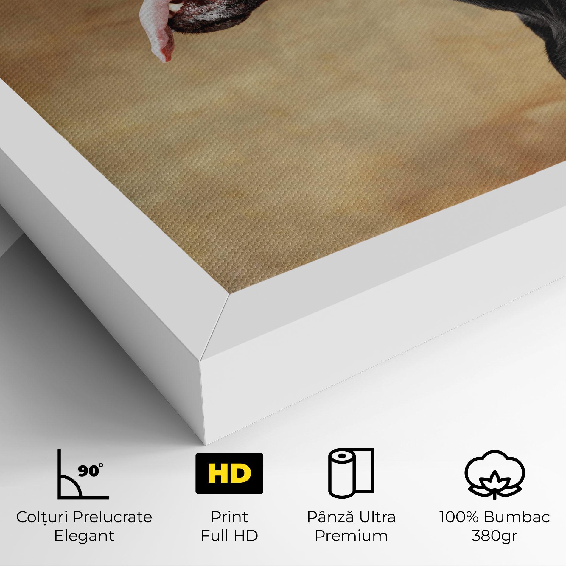 Tablou Canvas Doberman Pinscher mockup 4