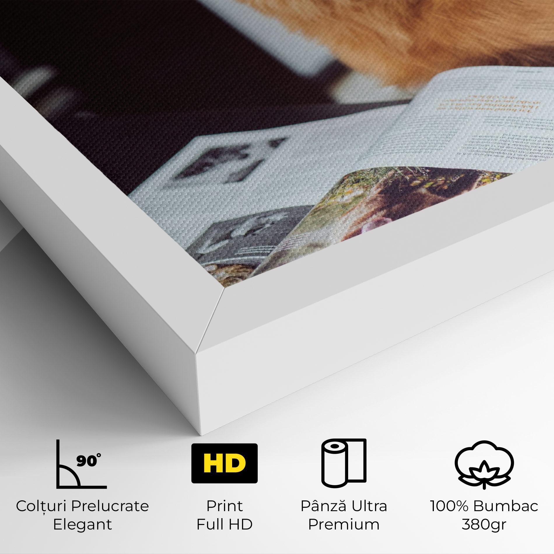 Tablou Canvas Learning Dog mockup 4