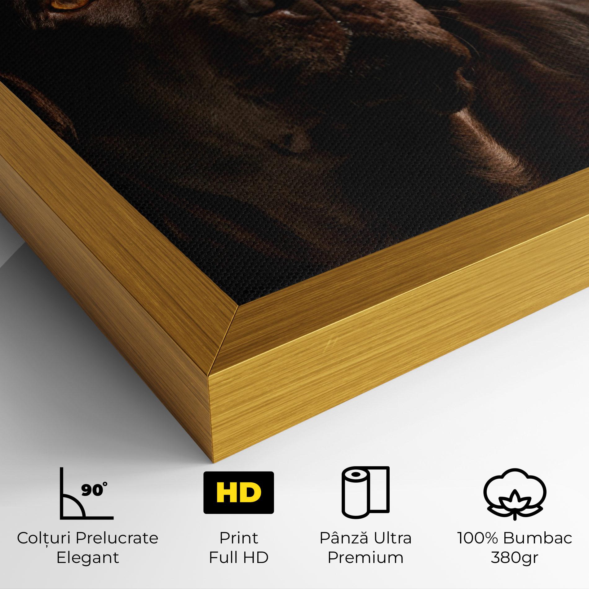 Tablou Canvas Brown Labrador mockup 4