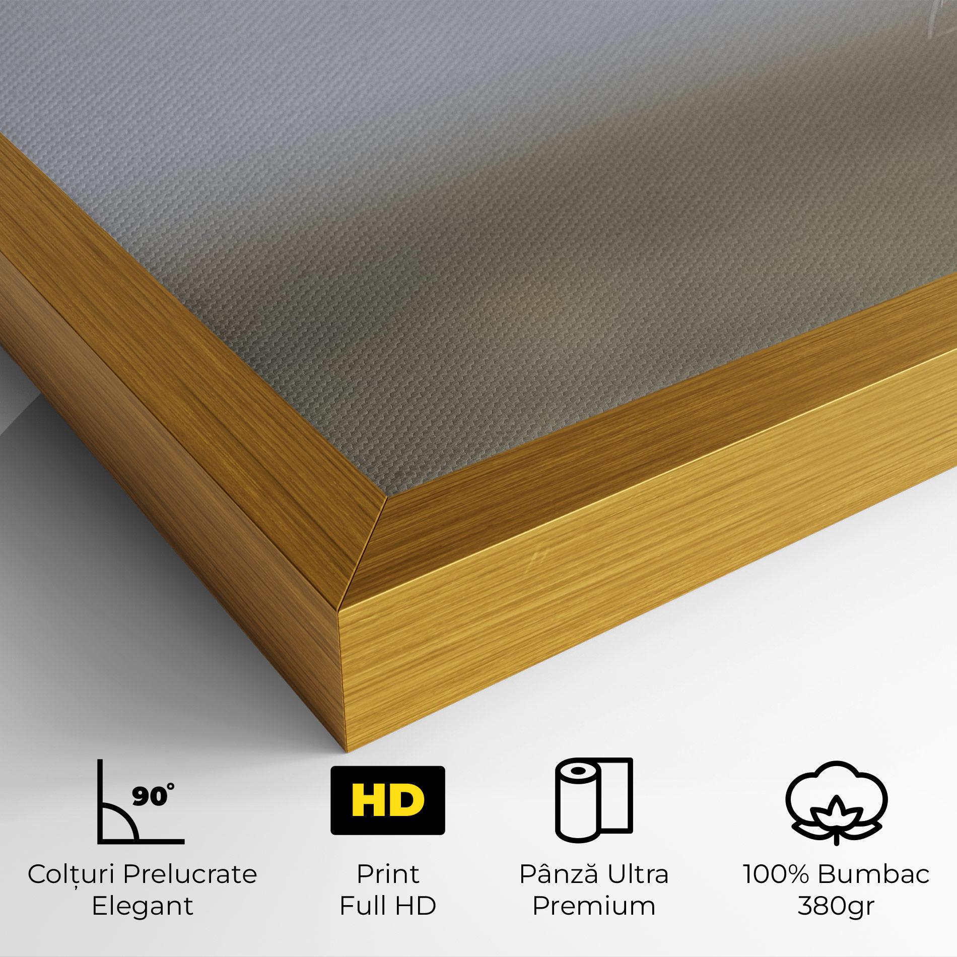 Tablou Canvas Brown White Dog mockup 4