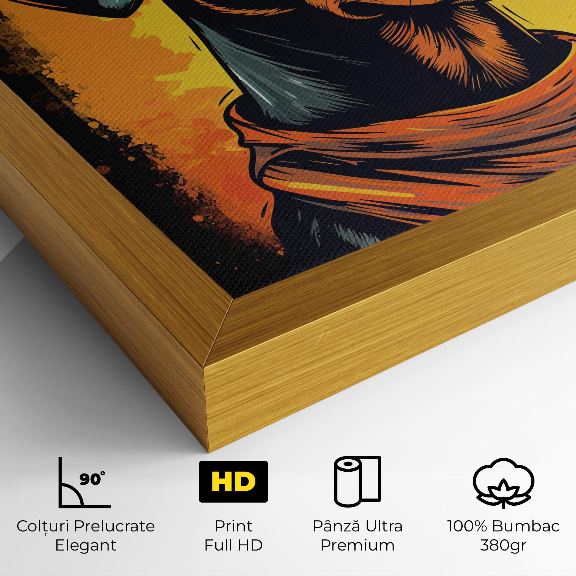 Tablou Canvas Cool Dog mockup 4